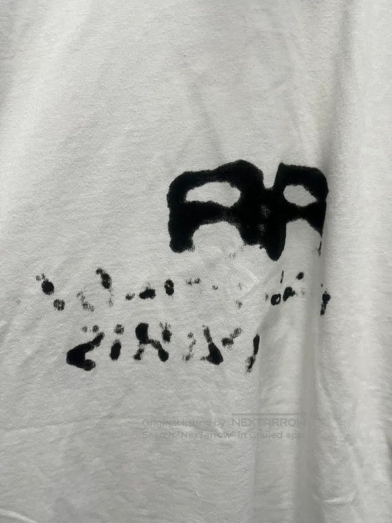 Balenciaga Balenciaga White Splatter Short Sleeve T-Shirt Size US S / EU 44-46 / 1 - 5 Thumbnail