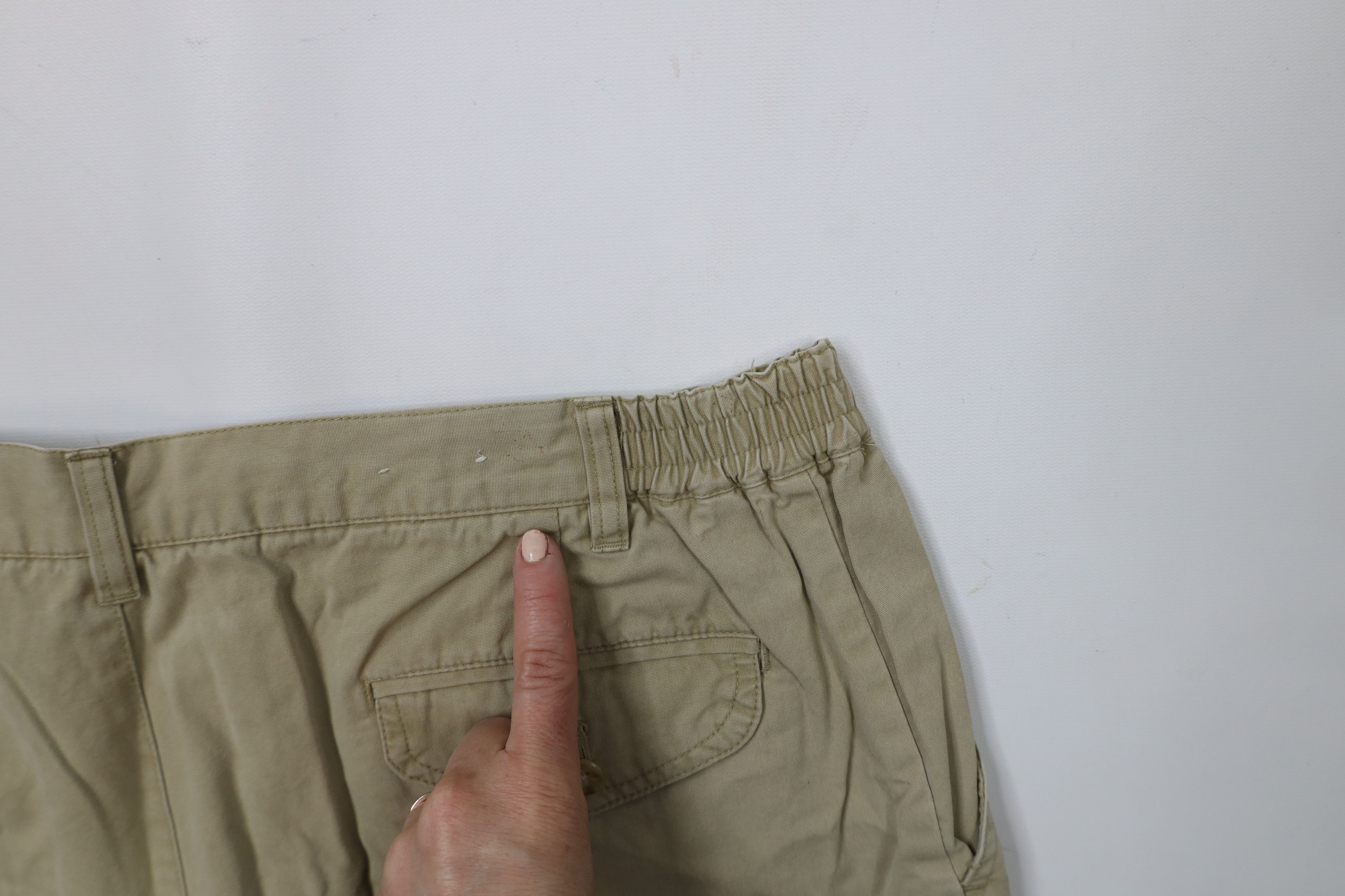 Eddie Bauer × Vintage Vintage 90s Eddie Bauer Heavyweight Cargo Shorts Cotton Size US 38 / EU 54 - 14 Thumbnail