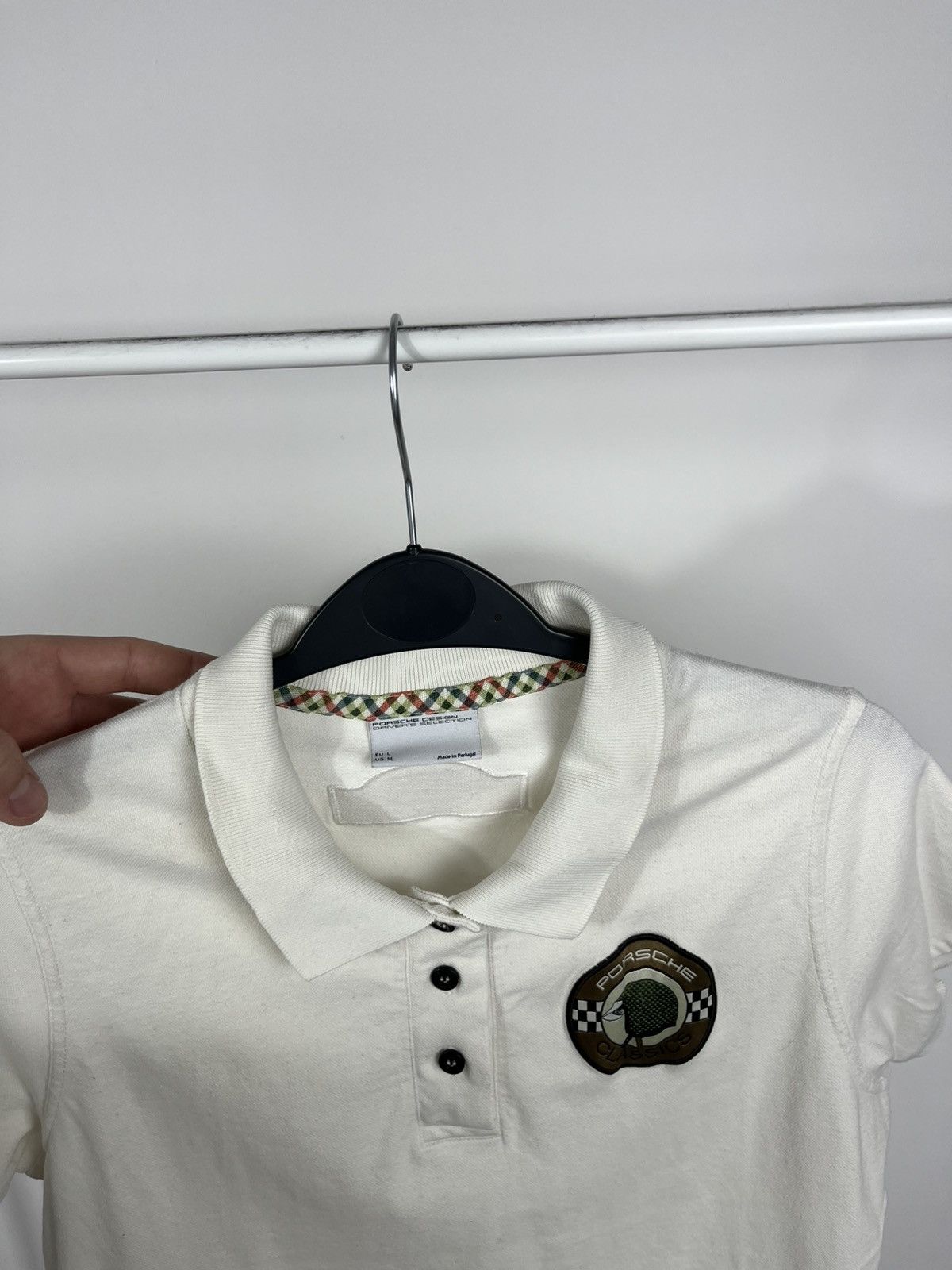 Porsche Design Porsche Design Classics Polo Shirt Womens M White Logo Size M / US 6-8 / IT 42-44 - 9 Thumbnail