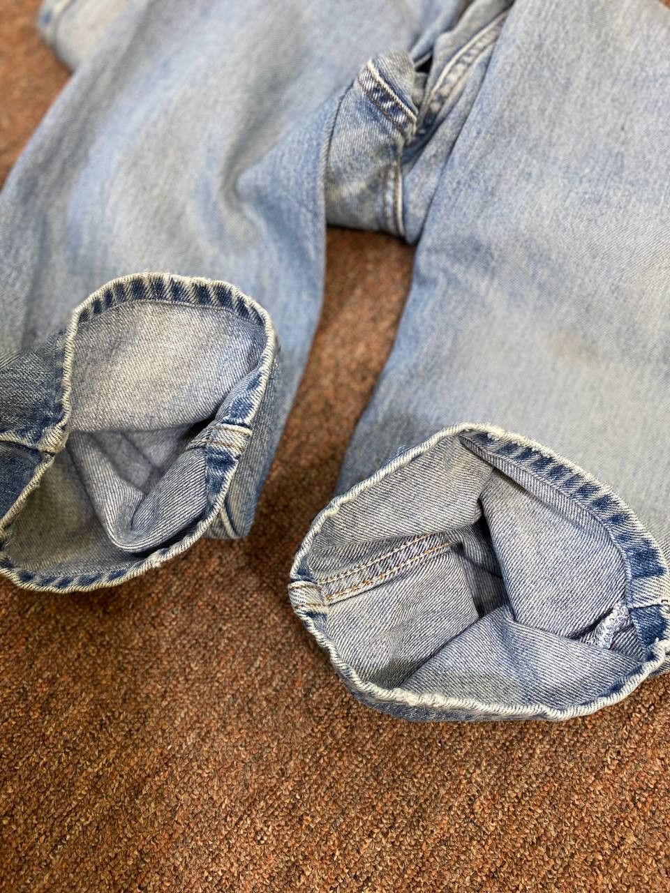 Levi's vintage levis 505 distressed denim paint splatter design Size US 33 - 5 Thumbnail