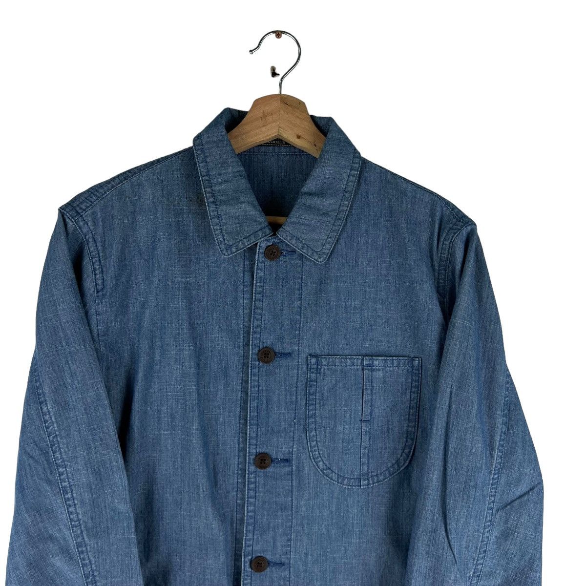 Other 🔥VINTAGE CHORE WORK JACKET CROCODILE POCKET ISSEY MIYAKE Size US M / EU 48-50 / 2 - 2 Thumbnail