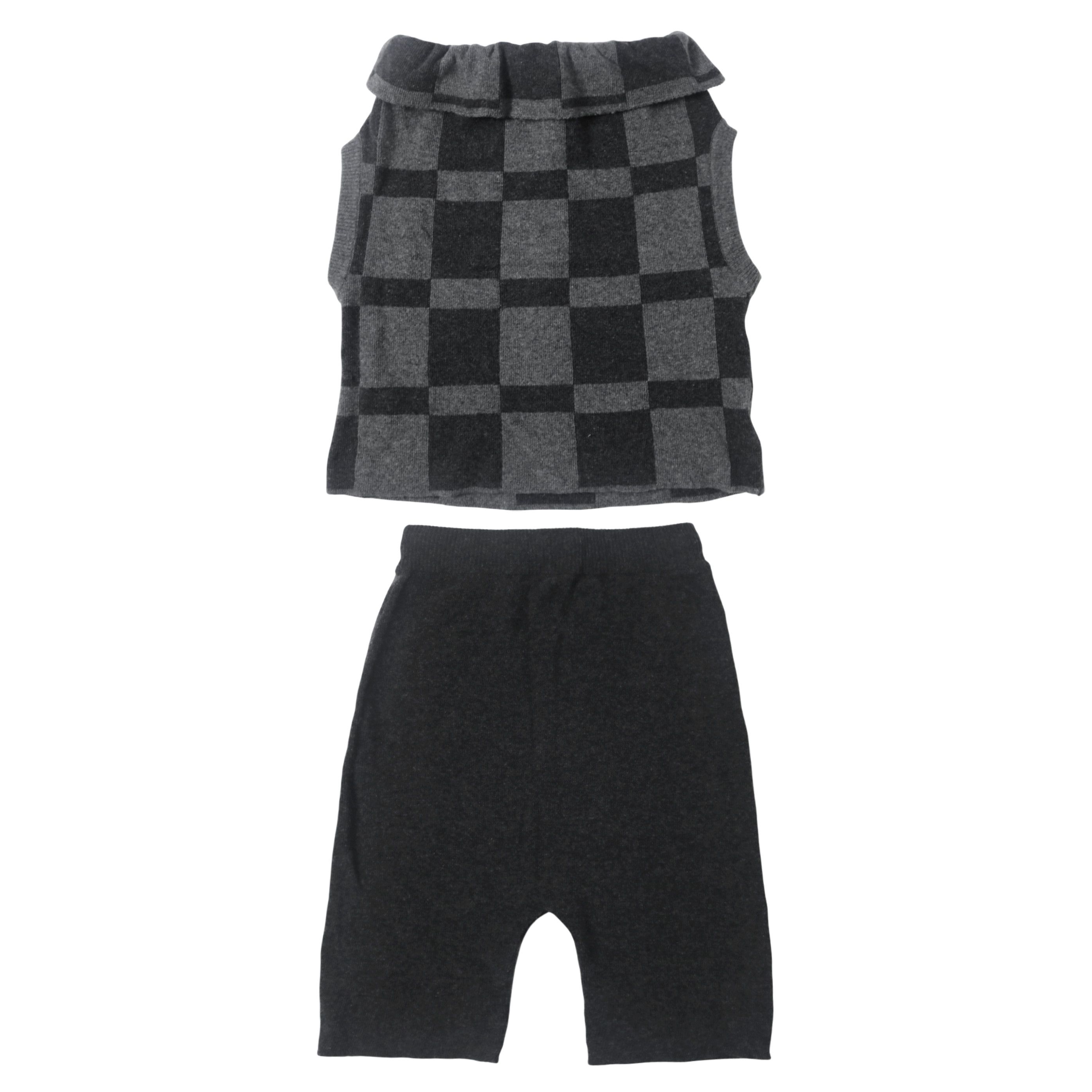Marni Marni 2010 check print two-piece knit set Size S / US 4 / IT 40 - 3 Thumbnail