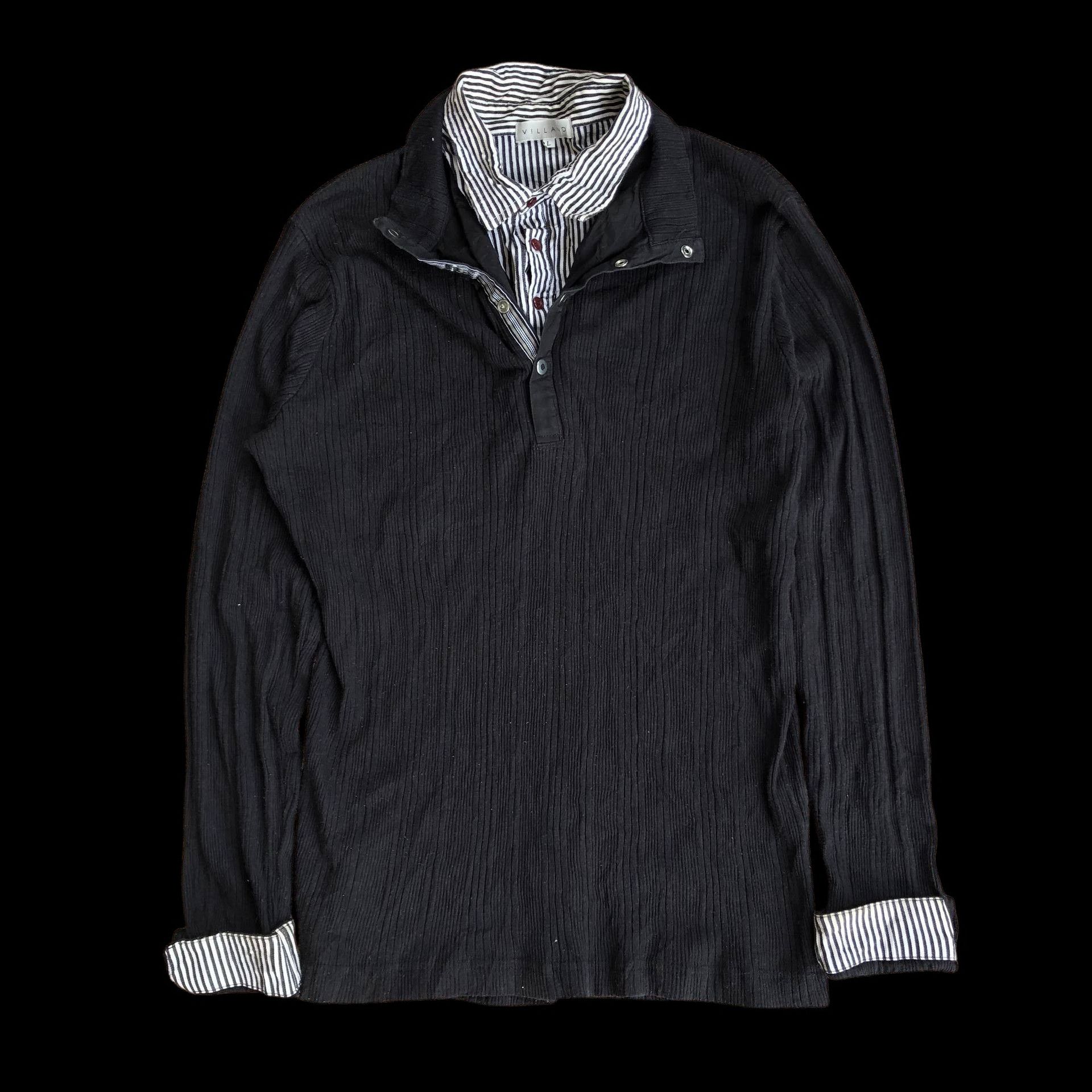 If Six Was Nine 2000s Double Layer Collar Villand Vkei Style Size US L / EU 52-54 / 3 - 1 Thumbnail