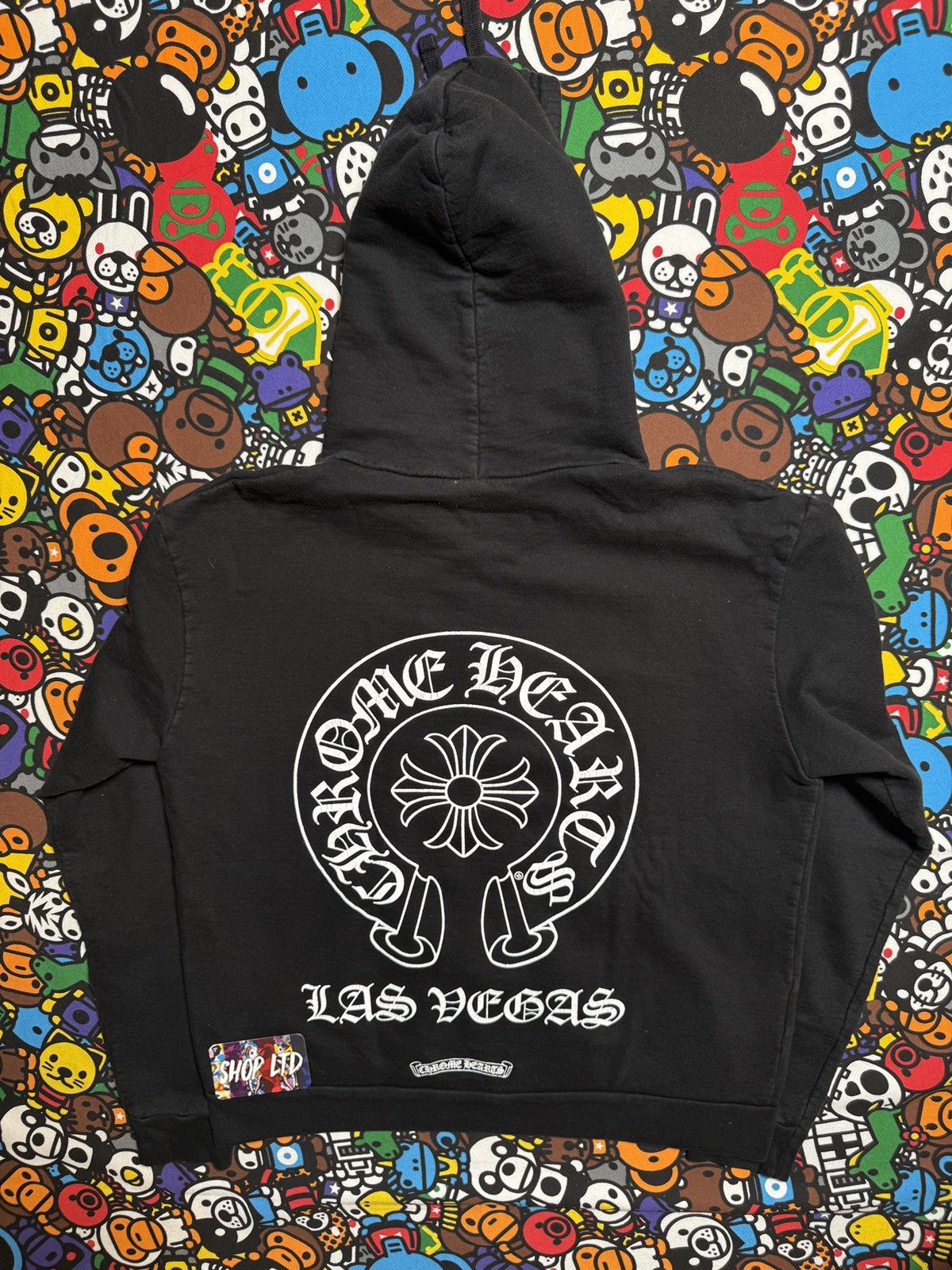 Chrome Hearts Chrome Hearts Las Vegas Horseshoe Logo Zip Up Hoodie Size US XS / EU 42 / 0 - 1 Thumbnail