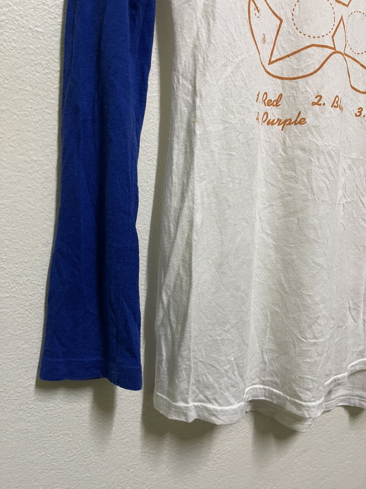 Japanese Brand Sly Color By Number Raglan Long Sleeve Japan Size M / US 6-8 / IT 42-44 - 3 Thumbnail