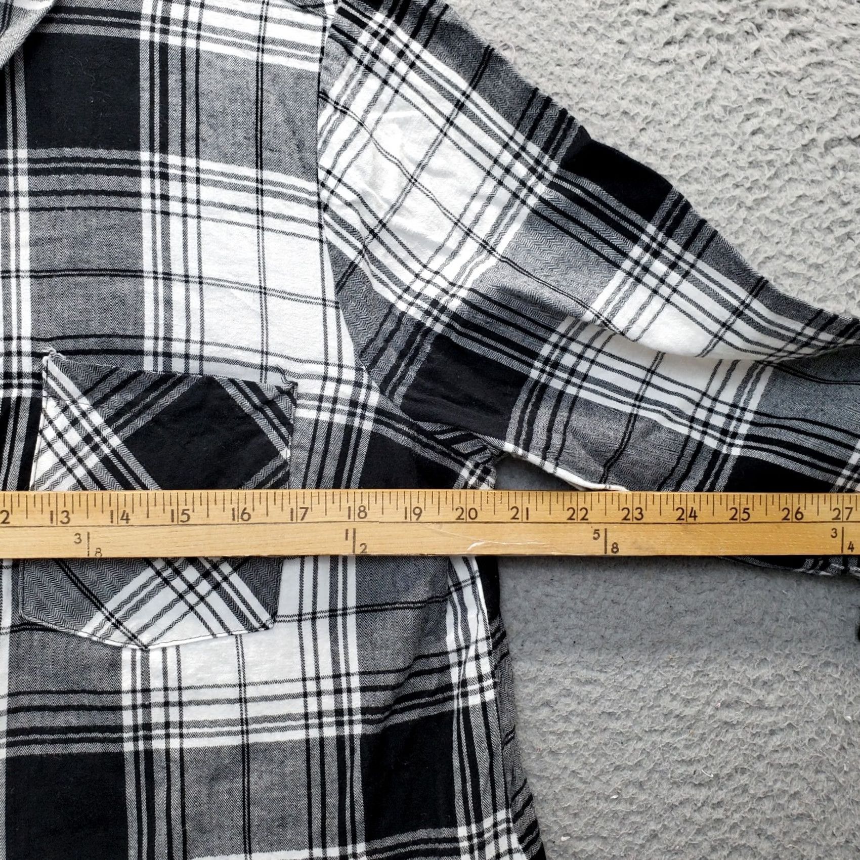 Vintage Westport Shirt Womens XL Multi Plaid Long Sleeve Button Down Top Chest Pockets Casual Size XL / US 12-14 / IT 48-50 - 4 Thumbnail