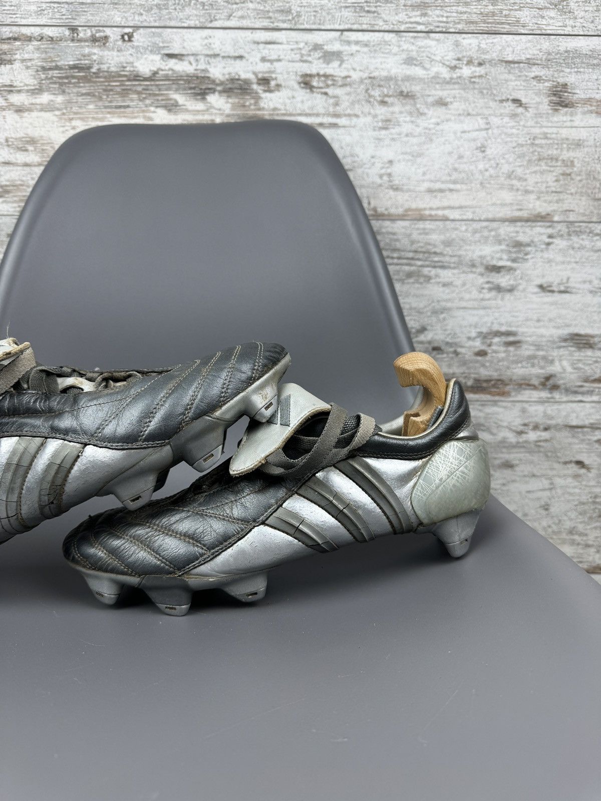 Adidas Mens Vintage Adidas Predator soccer boots sneakers rare Size US 9 / EU 42 - 3 Thumbnail