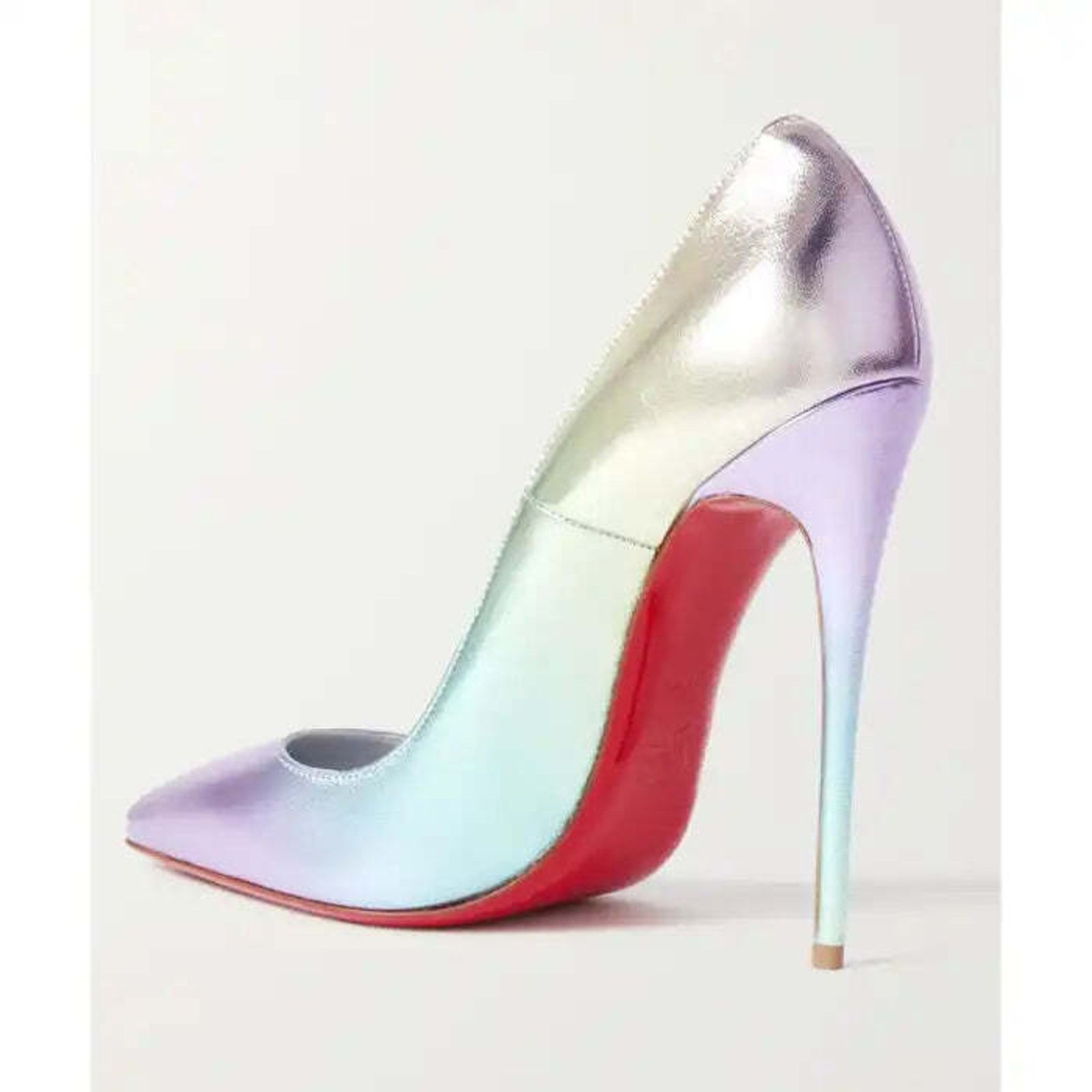 Christian Louboutin So Kate 120 Licorne Multicolor Unicorn Stiletto Heel Pump 39 Size US 9 / IT 39 - 8 Thumbnail