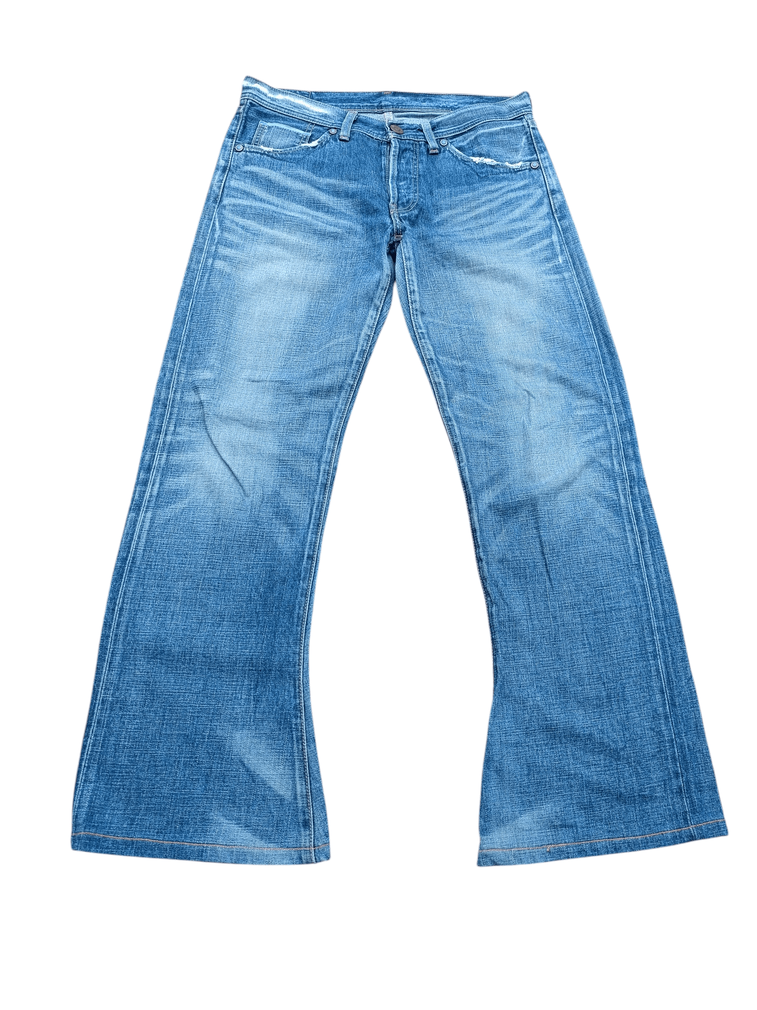 Levi's × Levi's Made & Crafted × Vintage Vintage 80s Flared Selvedge Denim Levis Jeans Size US 30 / EU 46 - 2 Thumbnail