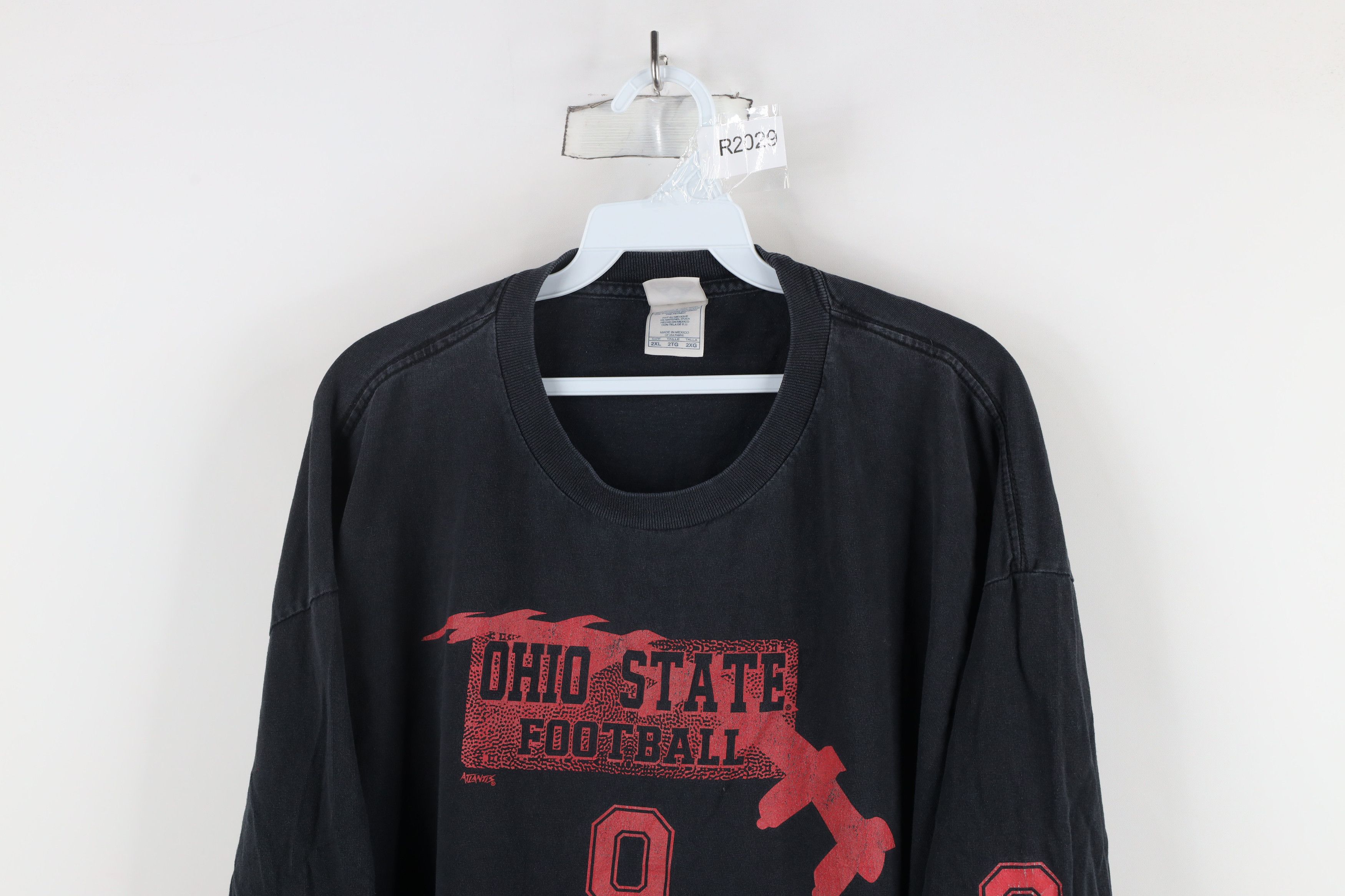 Vintage Vintage Ohio State University Football Long Sleeve T-Shirt Size US XXL / EU 58 / 5 - 2 Thumbnail
