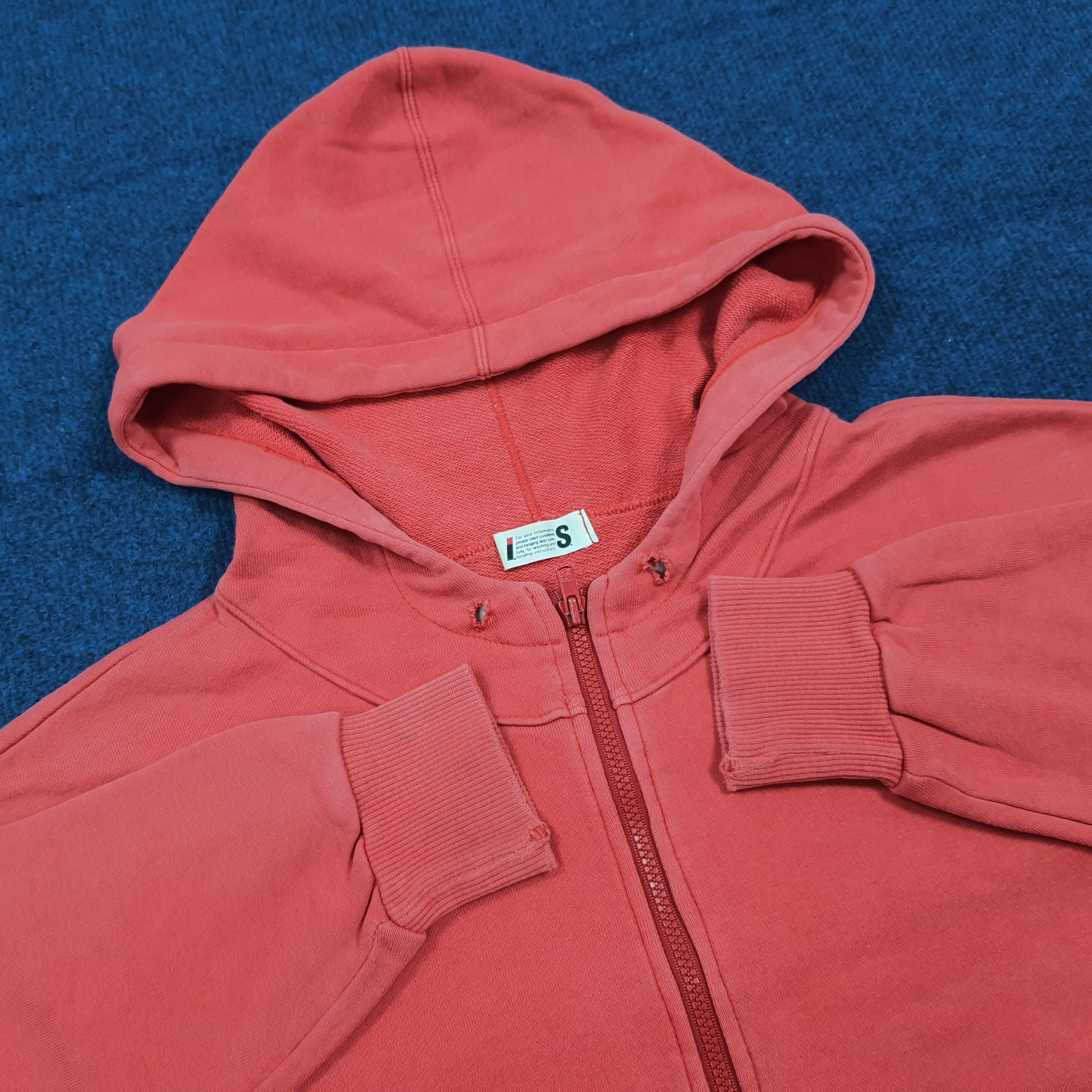 Issey Miyake Vintage 80s I.S. Issey Sport Chisato Tsumori Zip Up Hoodie Size US L / EU 52-54 / 3 - 5 Thumbnail
