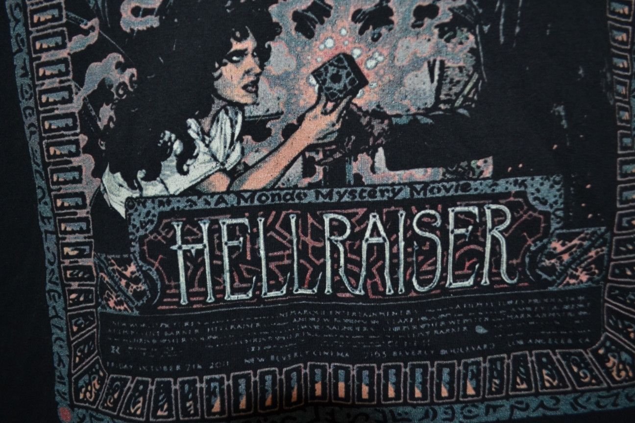 Vintage Vintage Hellraiser Horror Movie Pinhead tee t-shirt 3XL Size US XXL / EU 58 / 5 - 5 Thumbnail