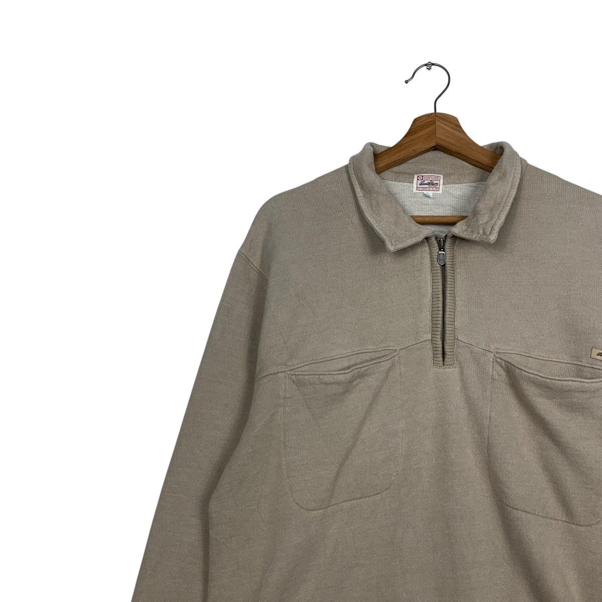Levi's LEVIS STRAUSS Half Zip Collared Polo Sweater #2230#C98 Size US L / EU 52-54 / 3 - 6 Thumbnail