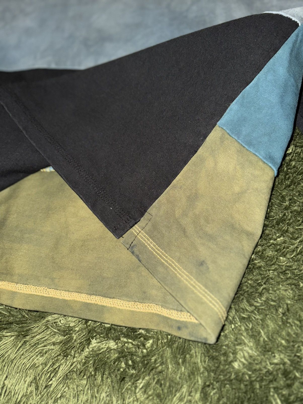 Japanese Brand [XL] Reover Hand-Dyed Rework Triple Stitch Long sleeve Size US XL / EU 56 / 4 - 7 Thumbnail