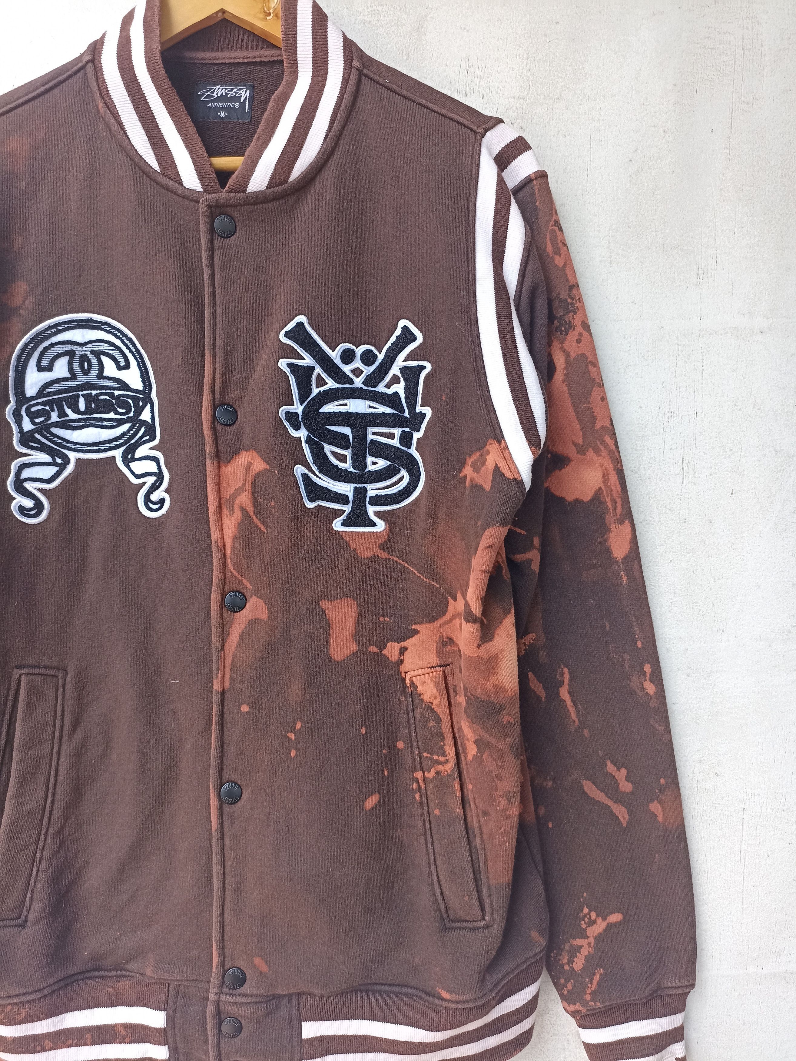 Stussy Stussy sweater Varsity design cotton tye dye Size US M / EU 48-50 / 2 - 7 Thumbnail