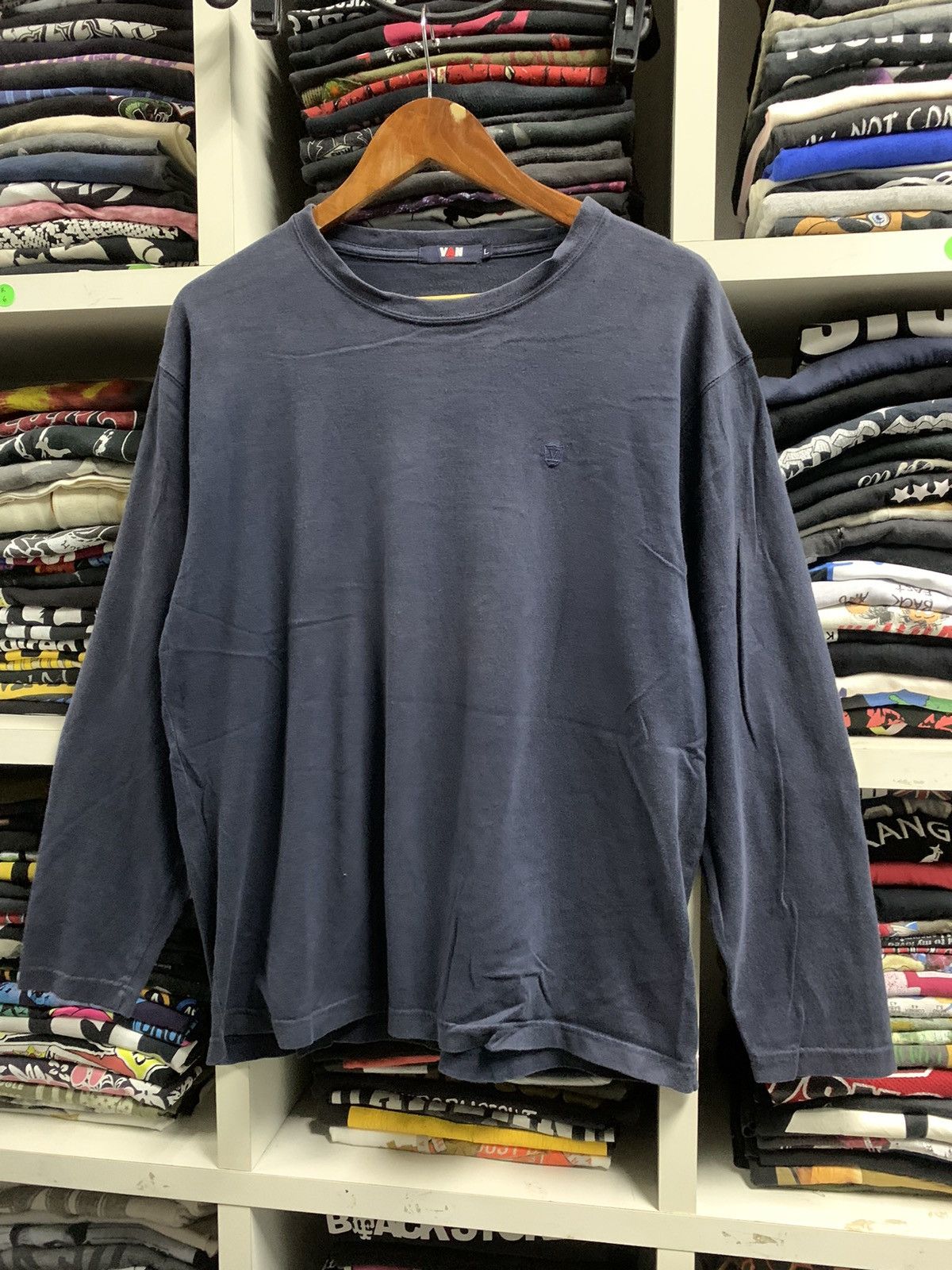Van × Vintage Vintage Van big logo shirt Size US L / EU 52-54 / 3 - 5 Thumbnail