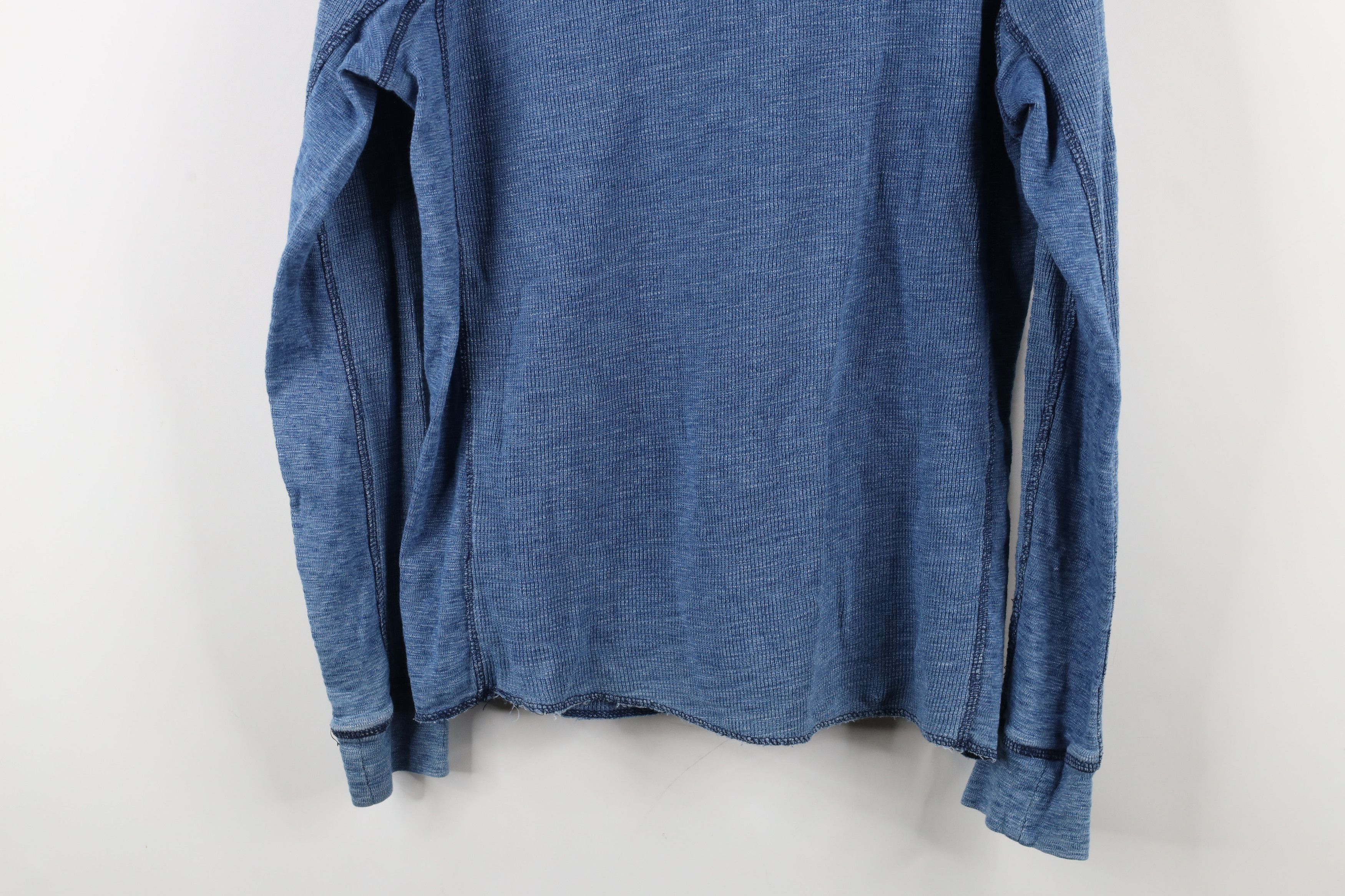 Lucky Brand × Vintage Vintage Y2K Lucky Brand Waffle Knit Long Sleeve T-Shirt Size US S / EU 44-46 / 1 - 12 Thumbnail