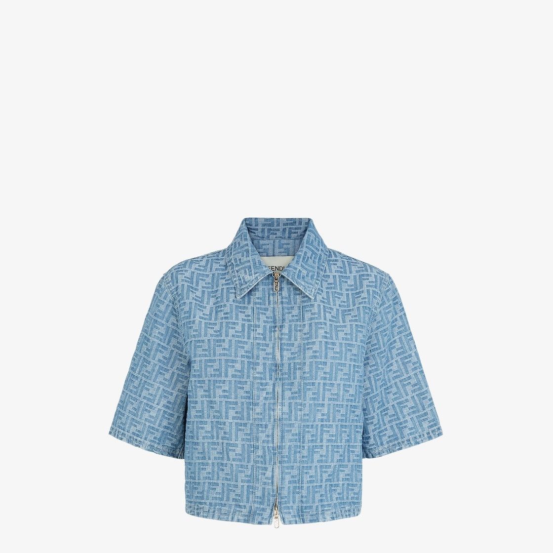 Fendi o1s1wg110925 Jacket in Light Blue Size XS / US 0-2 / IT 36-38 - 1 Thumbnail