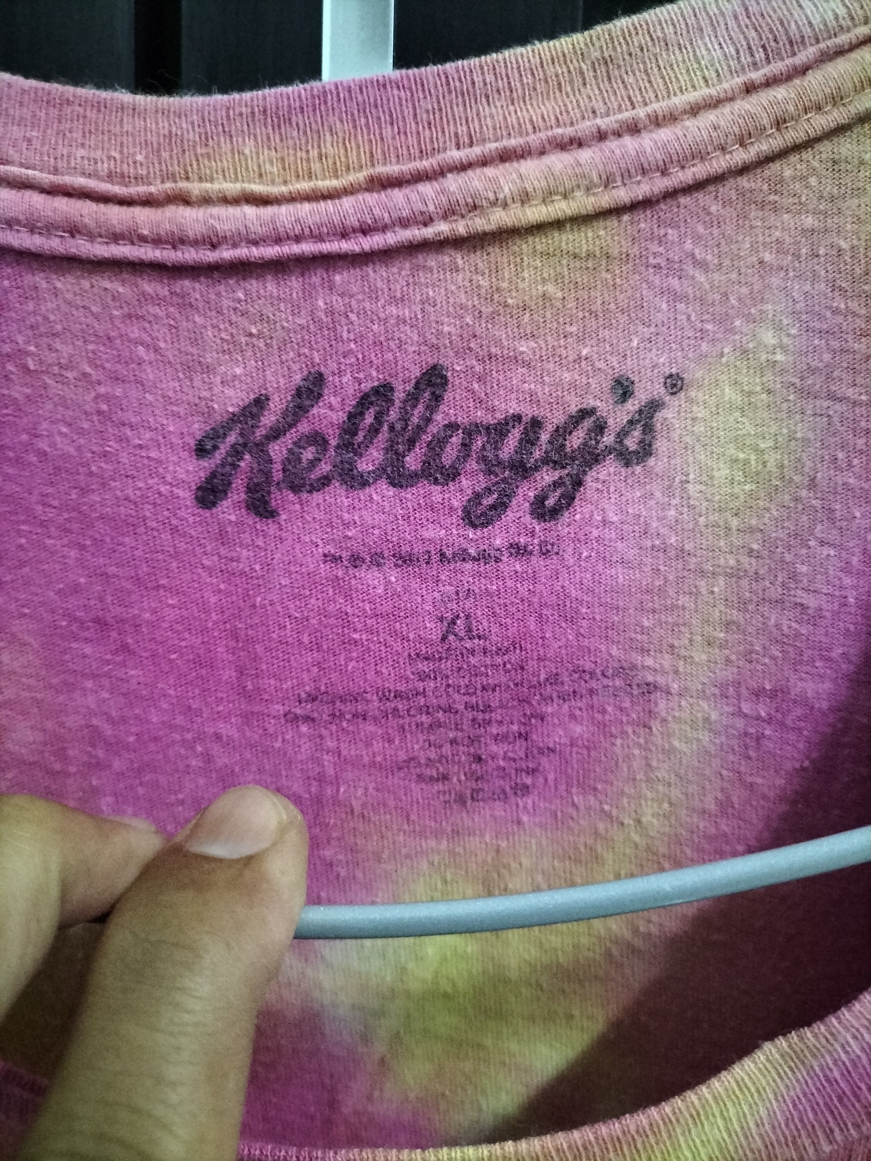 Cartoon Network Kellogg's Frosties Tye Dye T shirt food commercial big size Size US XXL / EU 58 / 5 - 3 Thumbnail