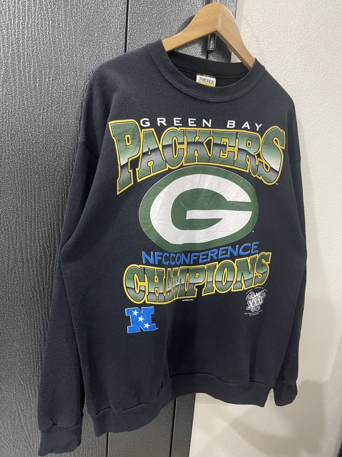NFL Vintage Green Bay Packers NFL Super Bowl Sweatshirt Size US L / EU 52-54 / 3 - 3 Thumbnail