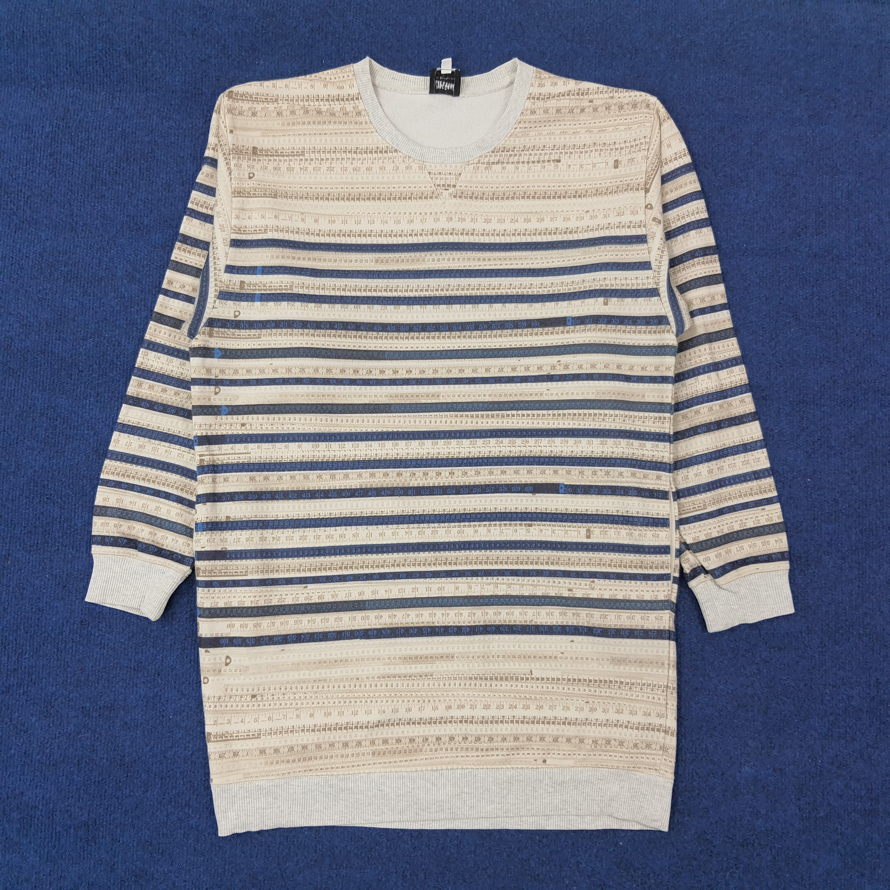 Jean Paul Gaultier Vintage Jean Paul Gaultier Stripes Designer Shirt C243N29 Size S / US 4 / IT 40 - 1 Thumbnail