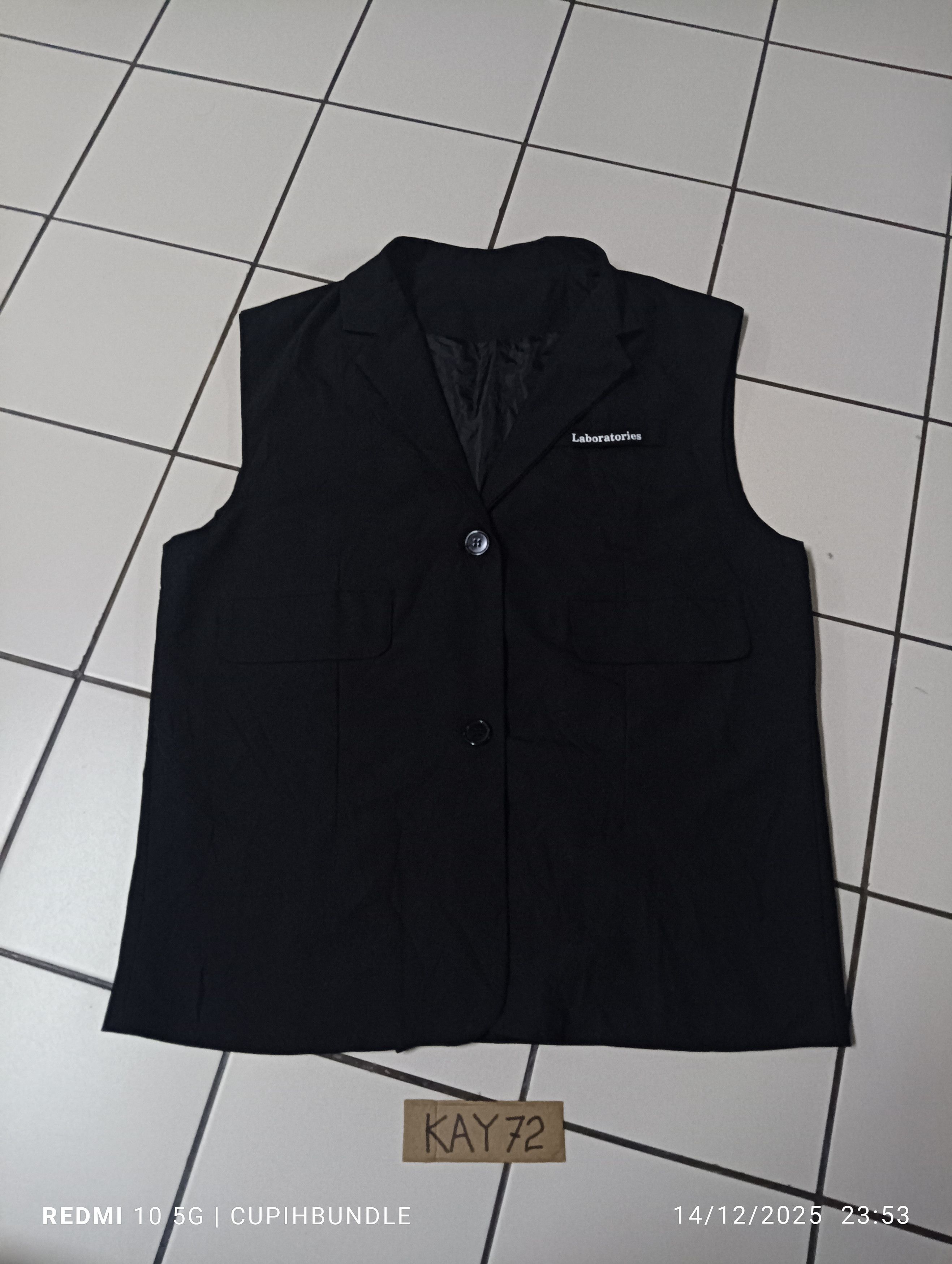 Undercover UNDERCOVER HAL LABORATORIES VEST Size M / US 6-8 / IT 42-44 - 1 Thumbnail