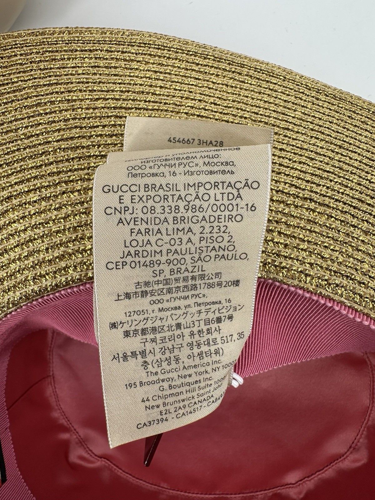 Gucci New Gucci Hat Size-S-56cm Woman's Size ONE SIZE - 13 Thumbnail