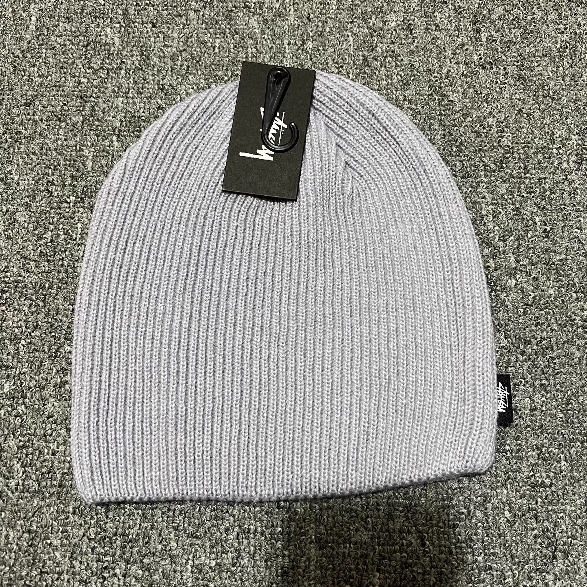 Stussy StussyClassic Solid Color Small Flag Label Knit Beanie Q7 Size ONE SIZE - 8 Thumbnail