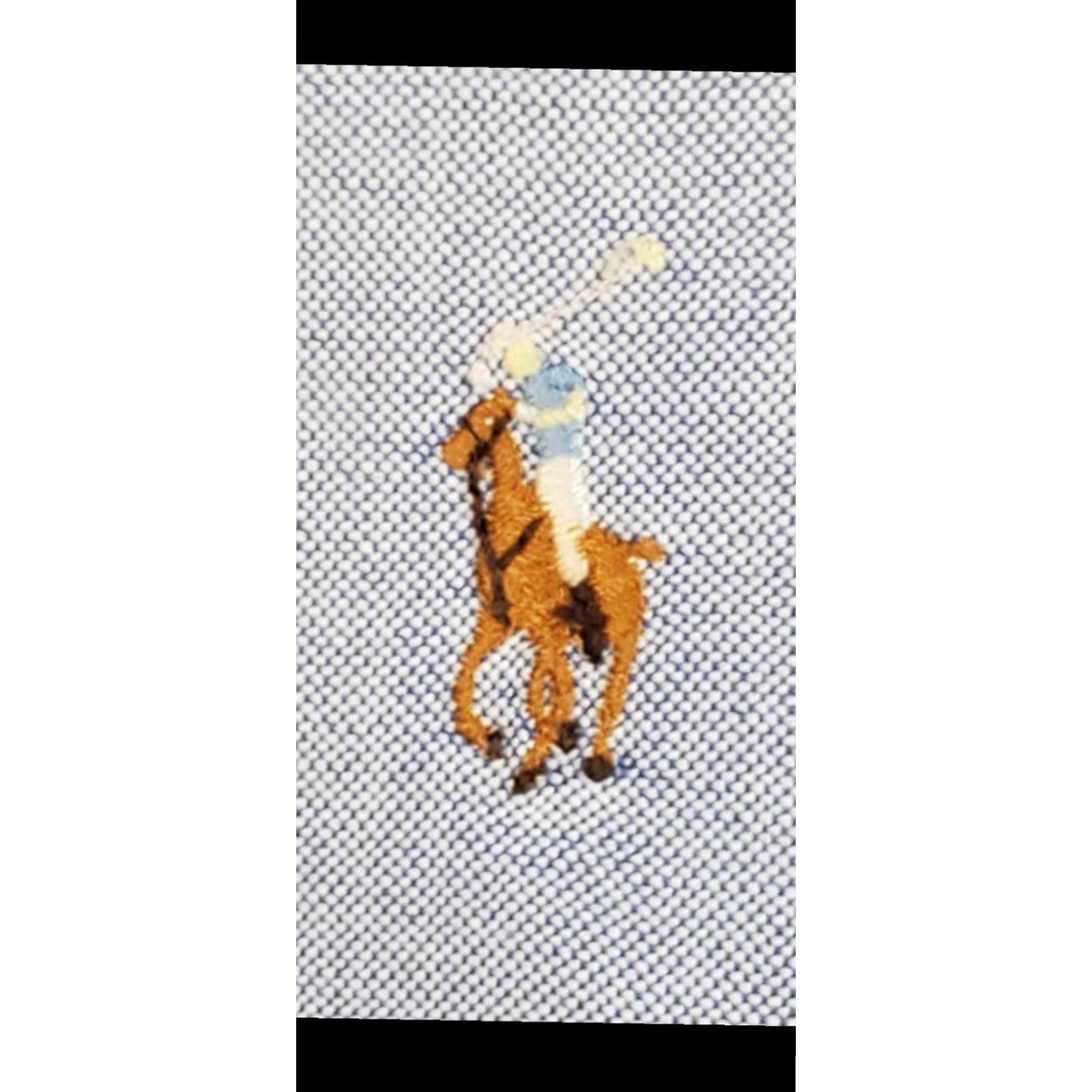 Ralph Lauren VINTAGE Ralph Laure Shirt Size 16-34 Blue Pony Button Down Size US L / EU 52-54 / 3 - 2 Thumbnail