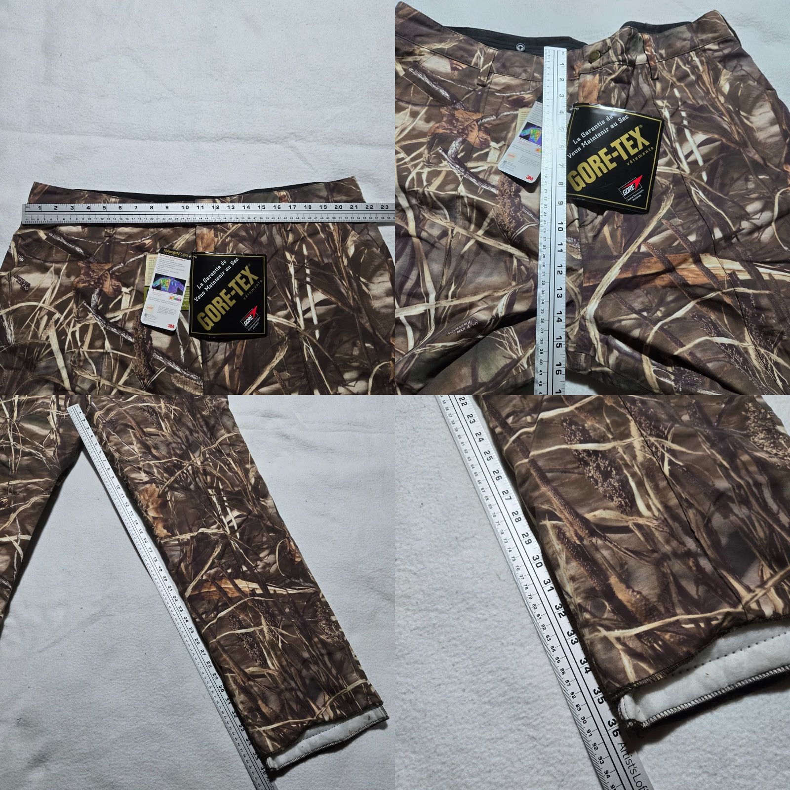 Vintage NEW Cabela's Pants Realtree Camo Gore Tex Thinsulate Lined Adult Men's 44 Tre Distance: 0 Size US 44 / EU 60 - 8 Thumbnail