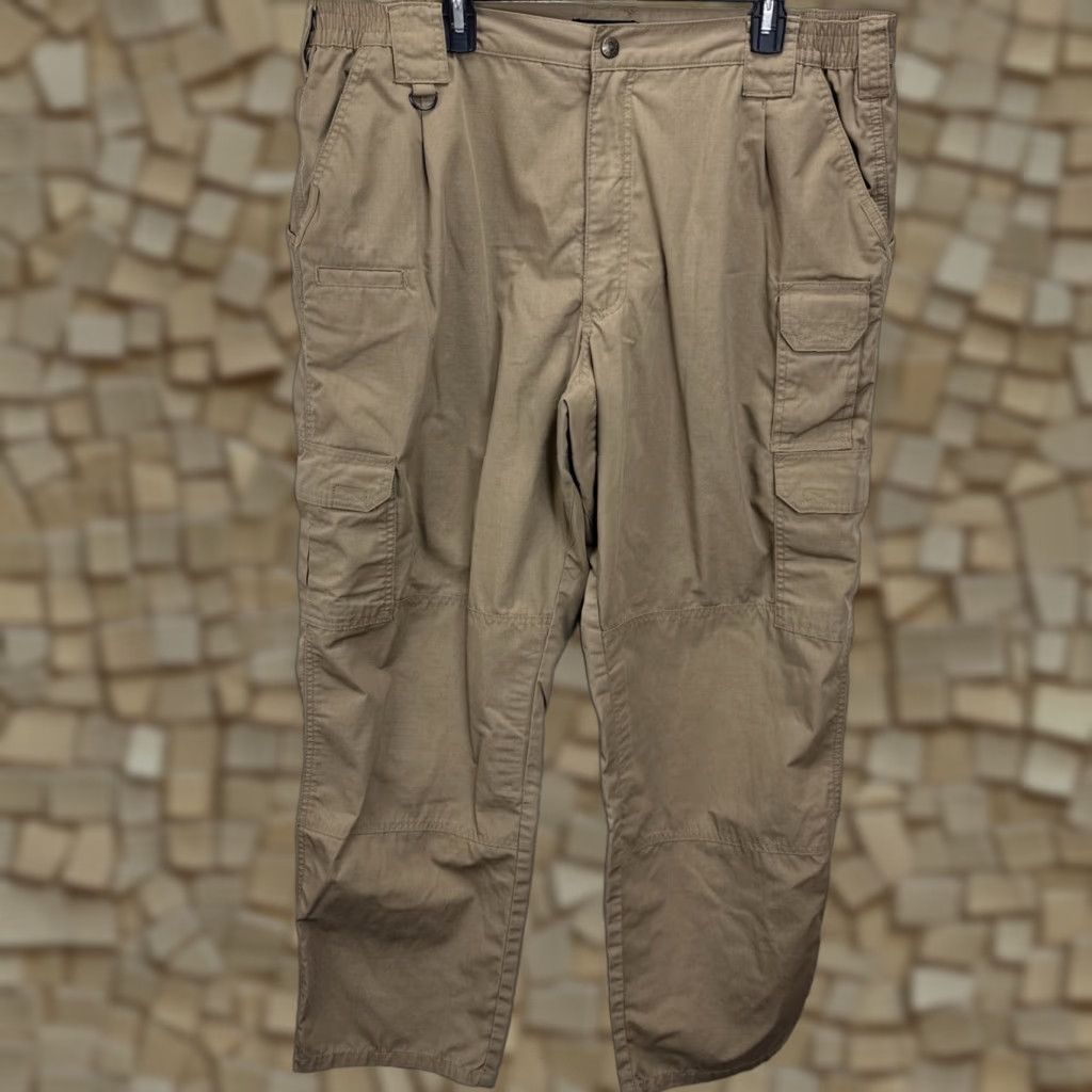 Vintage 5.11 Tactical Pants Mens 42x32 Brown Cargo Ripstop Tactile Ranger Utility Size US 42 / EU 58 - 1 Thumbnail