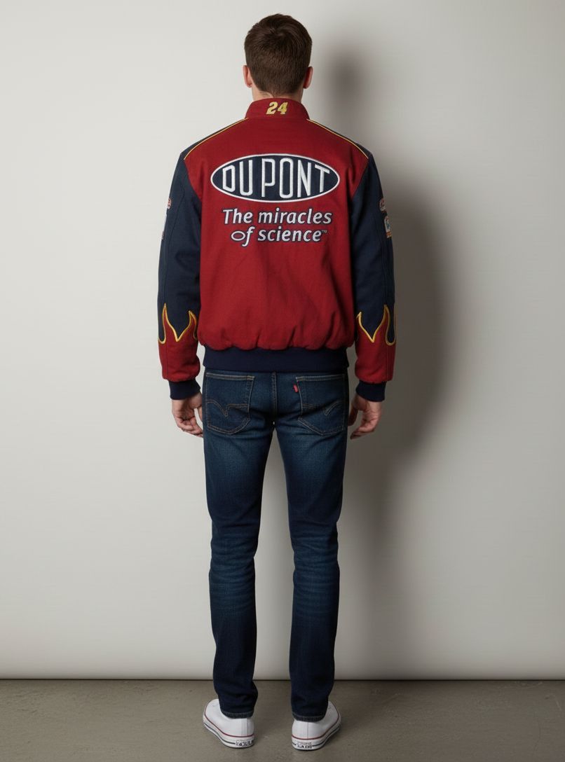 JH Design VTG Jeff Gordon #24 DuPont NASCAR Jacket JH Design XL Size US XL / EU 56 / 4 - 11 Thumbnail
