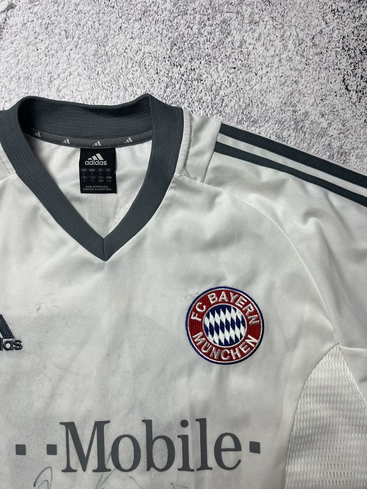Adidas Vintage Adidas FC Bayern Ballack #13 Football Soccer Jersey Size US L / EU 52-54 / 3 - 6 Thumbnail