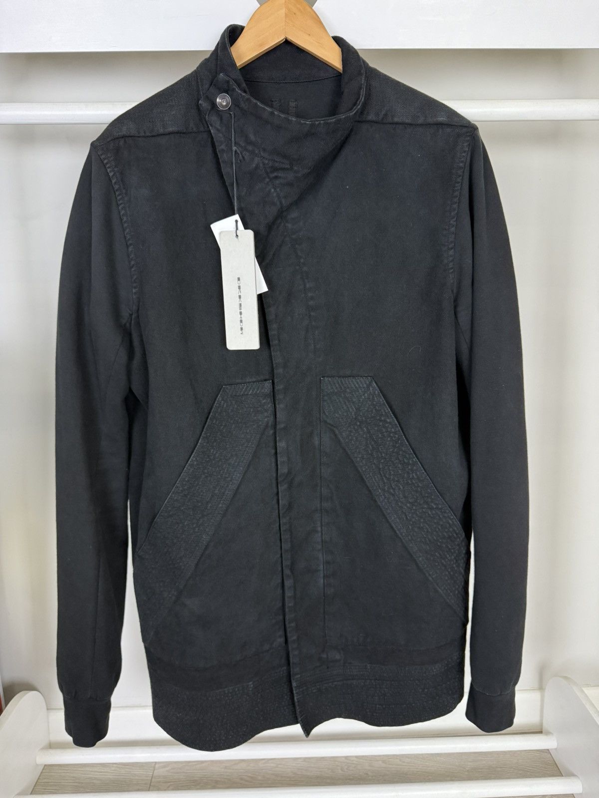 Rick Owens Drkshdw Rick Owens Drkshdw Garment Washed Cotton Prisoner Jacket Size US XL / EU 56 / 4 - 2 Thumbnail