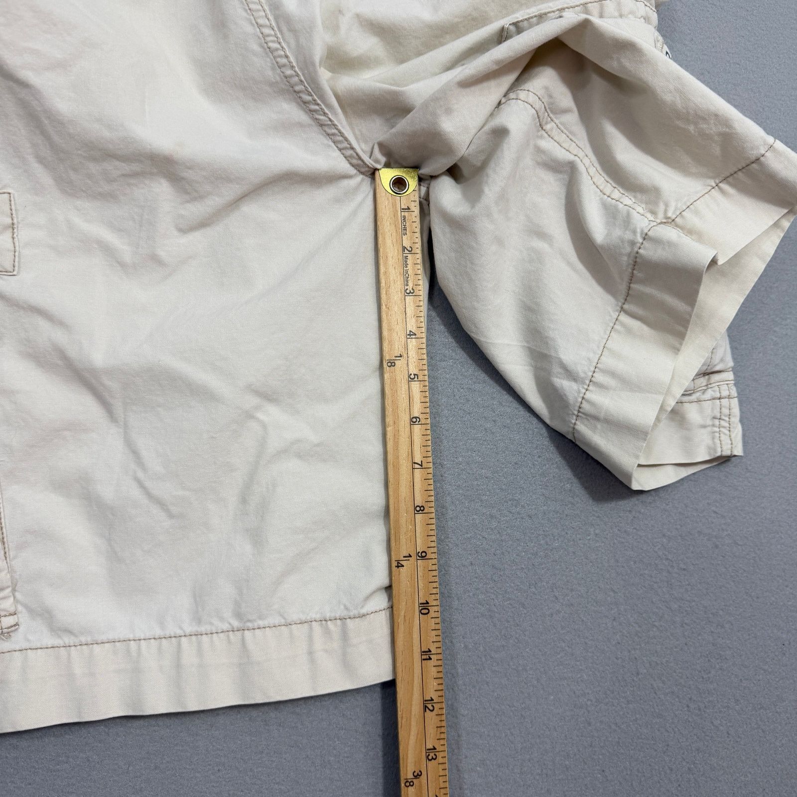Polo Ralph Lauren Vintage Polo Jean Co Cargo Shorts Men's 34 White 11" Inseam Size US 34 / EU 50 - 12 Thumbnail