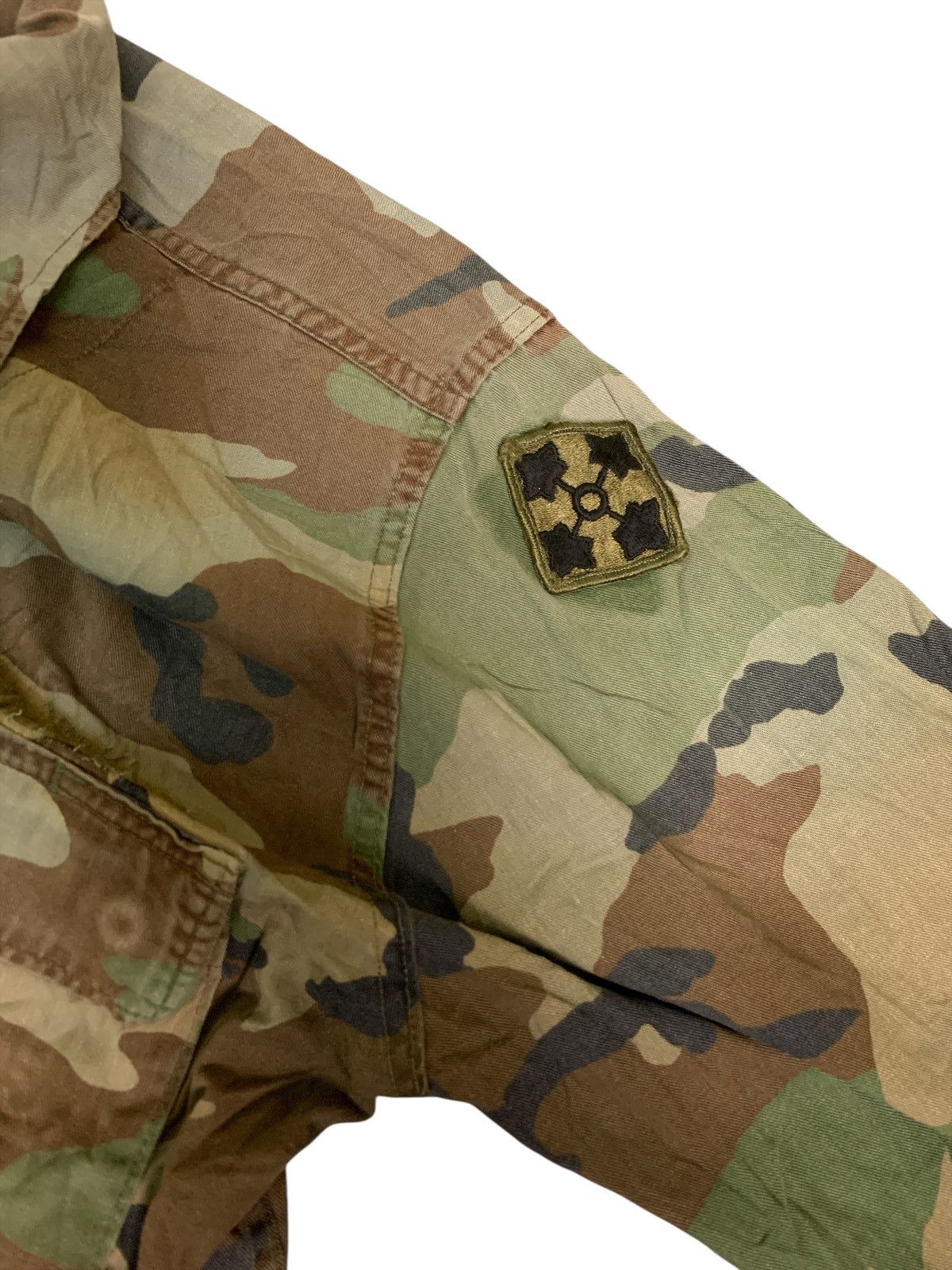 Other Rare Design Vintage US Army Woodland Camo Field Jacket Size M / US 6-8 / IT 42-44 - 6 Thumbnail