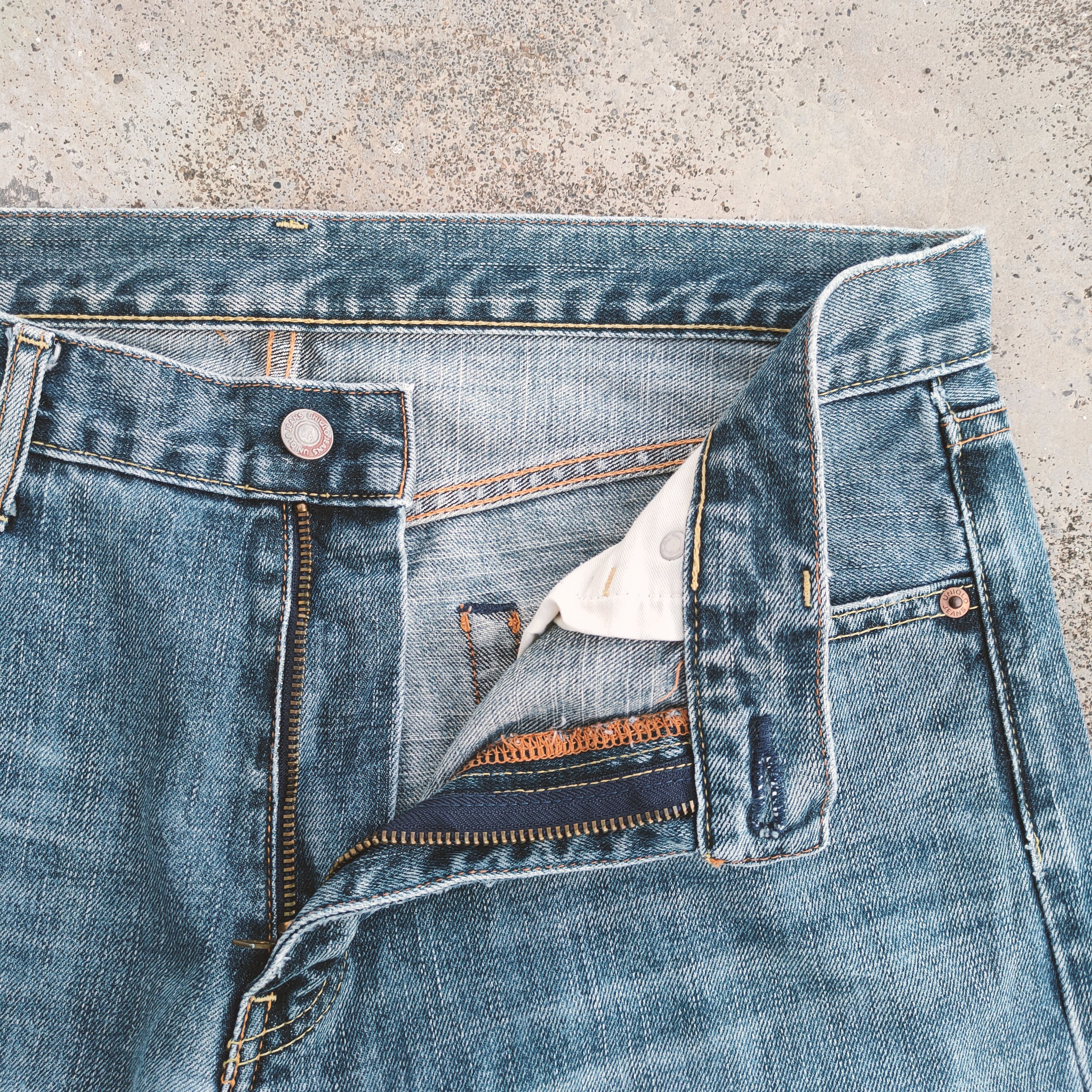 Japanese Brand VINTAGE JAPAN S-003 FADED JEANS DENIM PANTS Size US 36 / EU 52 - 5 Thumbnail