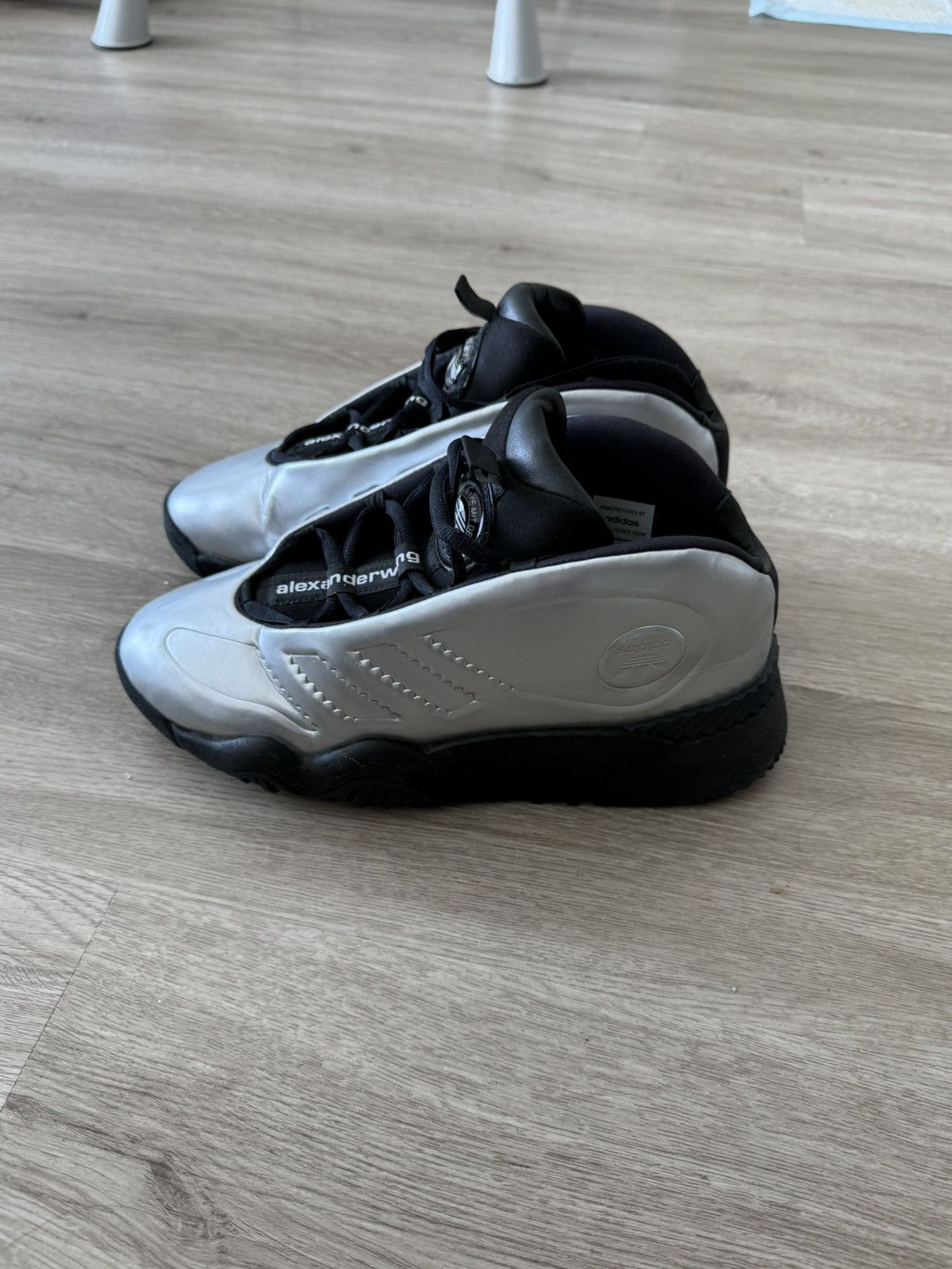 Adidas × Alexander Wang Alexander Wang Futureshell Platinum Size US 9.5 / EU 42-43 - 3 Thumbnail
