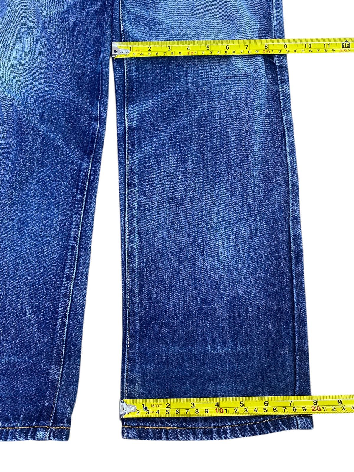 Edwin Edwin Whiskers Blue Wash Style Relaxed Fit Jeans Size US 34 / EU 50 - 8 Thumbnail