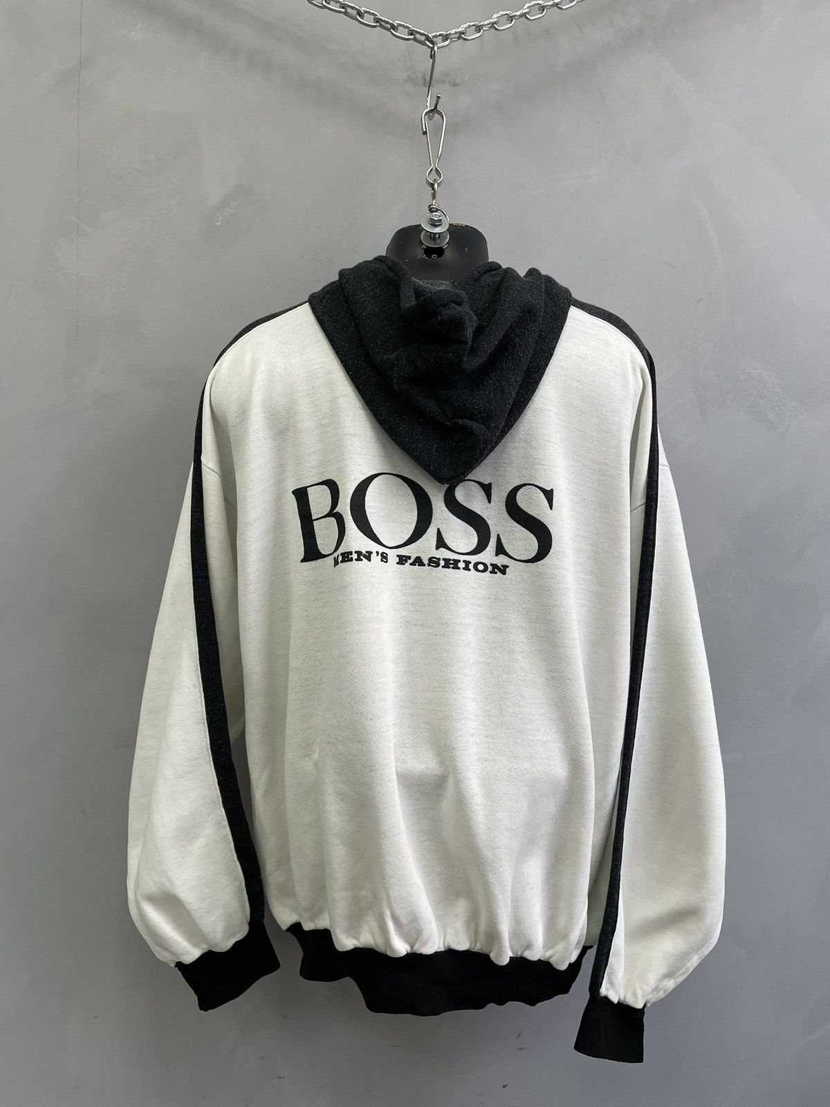 Hugo Boss Hugo Boss Retro boxy fit big logo y2k hoodie Size US XL / EU 56 / 4 - 6 Thumbnail