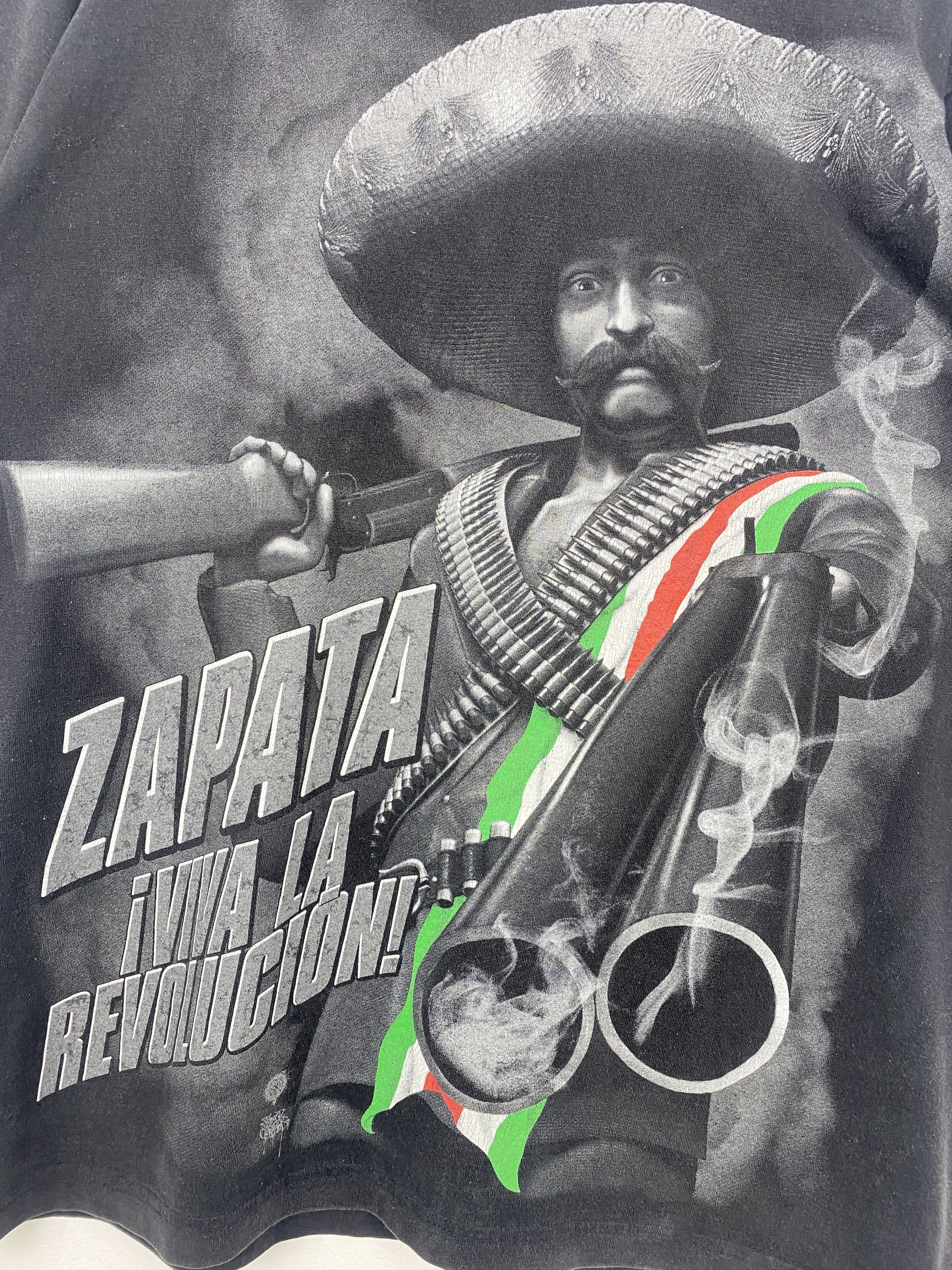 Vintage Vintage 90s Emiliano Zapata Mexican Revolution Tee TA0640 Size US L / EU 52-54 / 3 - 7 Thumbnail