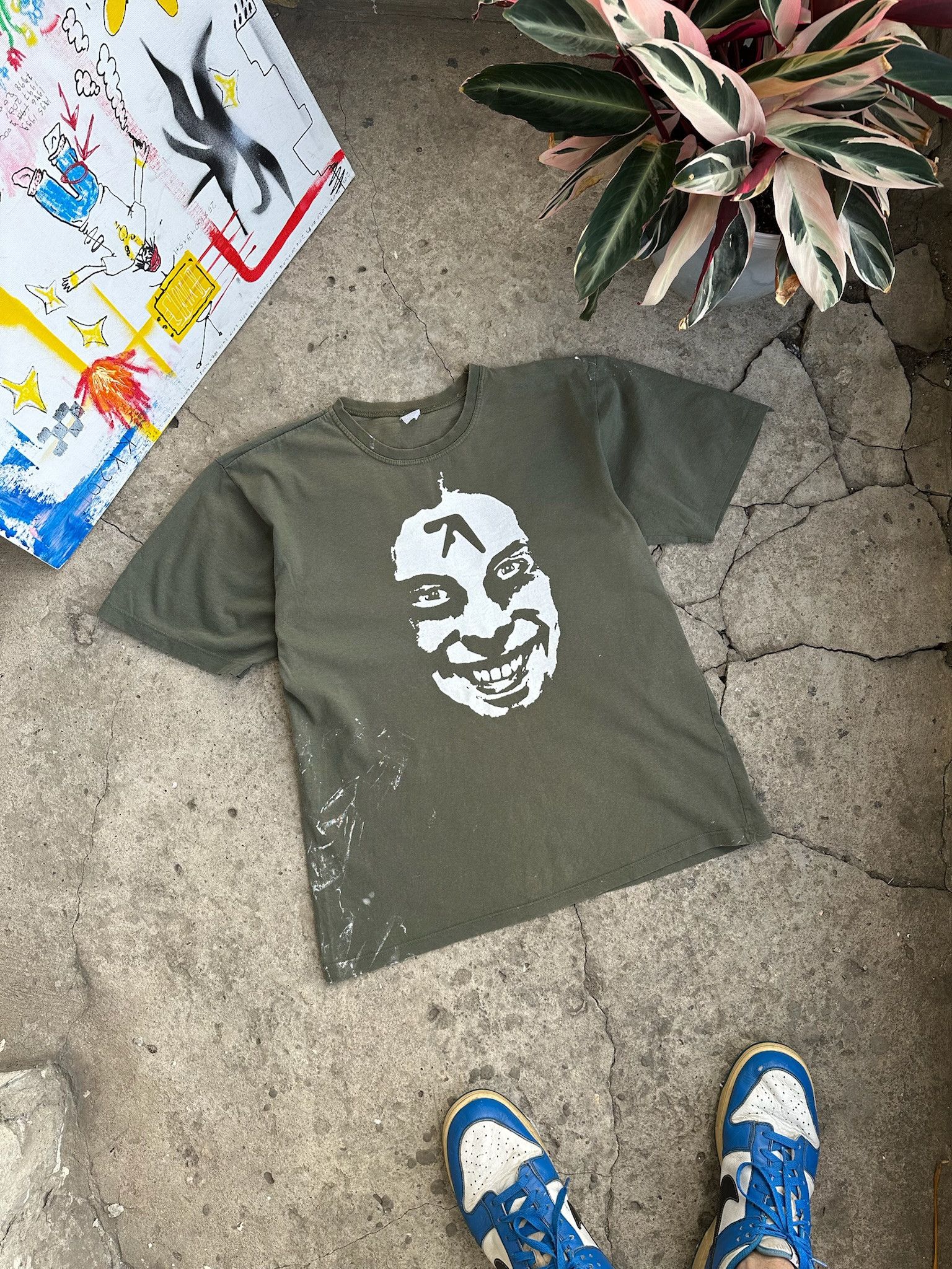 Band Tees Vintage Aphex Twin T Shirt Size US M / EU 48-50 / 2 - 7 Thumbnail
