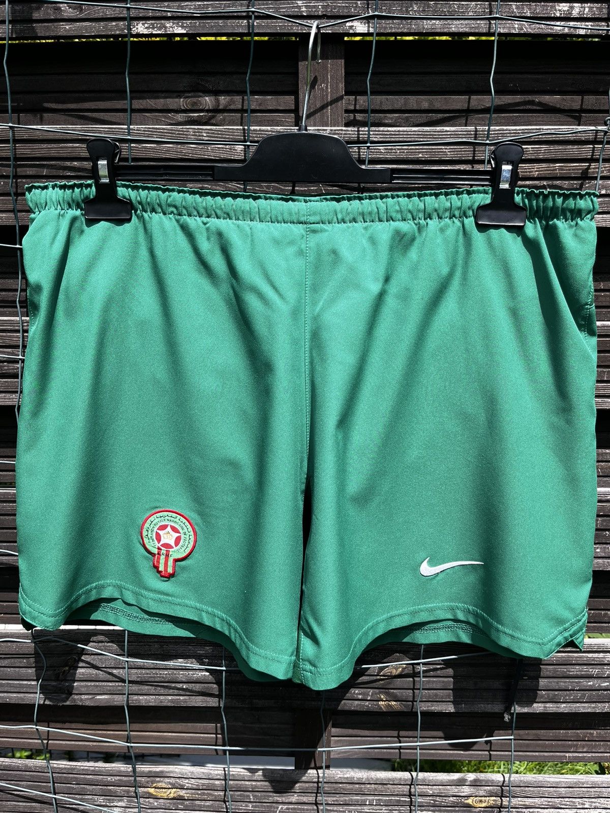 Nike × Vintage ‼️ RARE MOROCCO 2004 - 2006 SOCCER VINTAGE FOOTBALL SHORTS Size US 34 / EU 50 - 1 Thumbnail