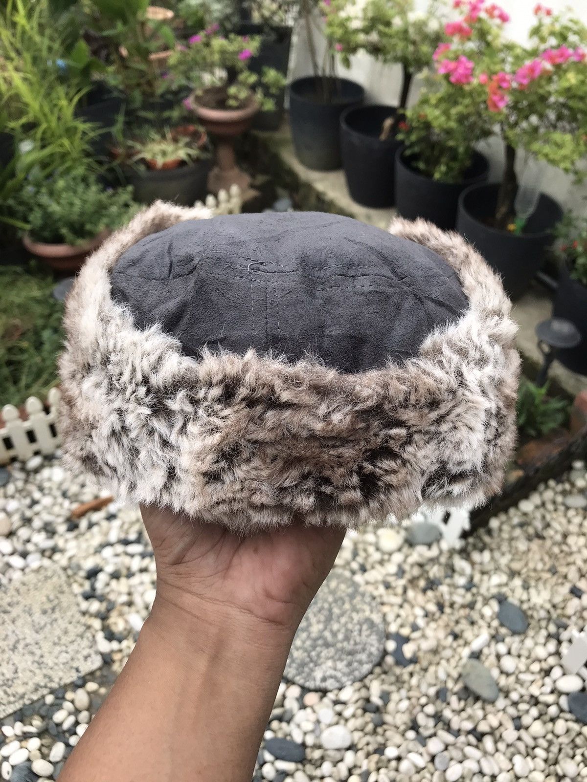 Von Dutch VON DUTCH FUR TRIM WINTER TRAPPER HAT WITH EAR WARMER FLAPS Size ONE SIZE - 15 Thumbnail