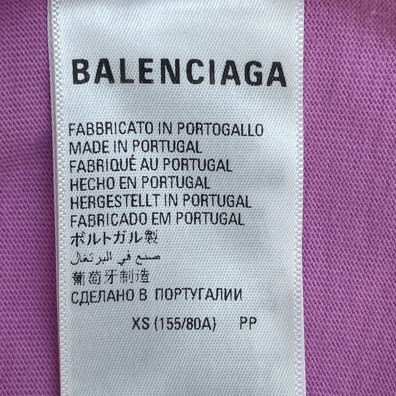 Balenciaga Balenciaga Short Sleeve Pullover T-shirt K26WX Size XS / US 0-2 / IT 36-38 - 8 Thumbnail