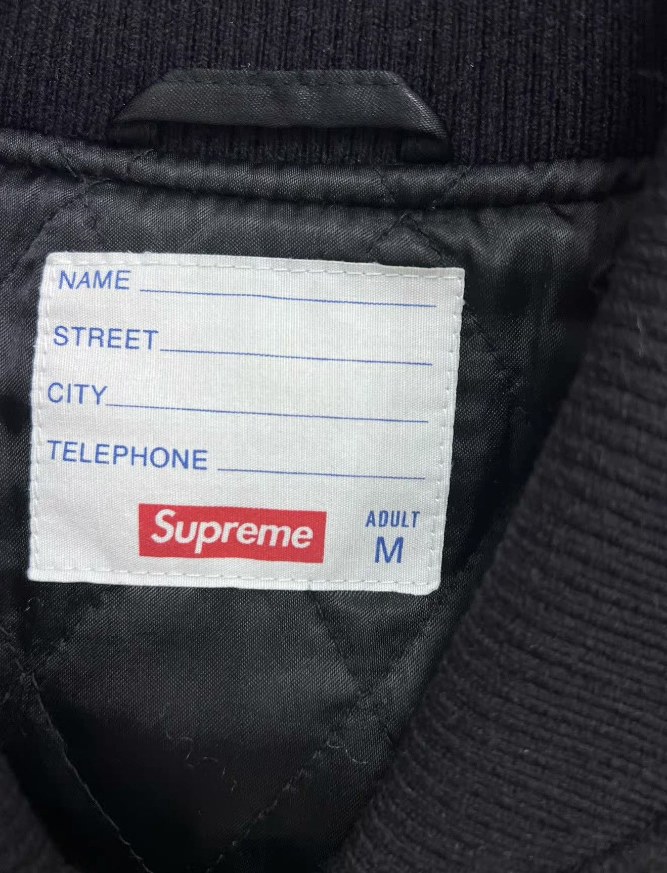 Supreme Supreme 17fw gonz Ramm varsity leather jacket Size US M / EU 48-50 / 2 - 4 Thumbnail