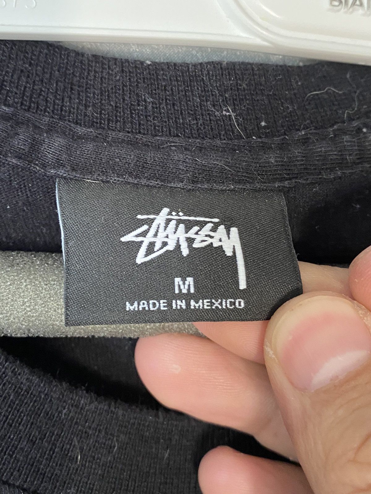 Stussy Stussy Big Logo Long Sleeve T Shirt Hype drill Size US M / EU 48-50 / 2 - 4 Thumbnail