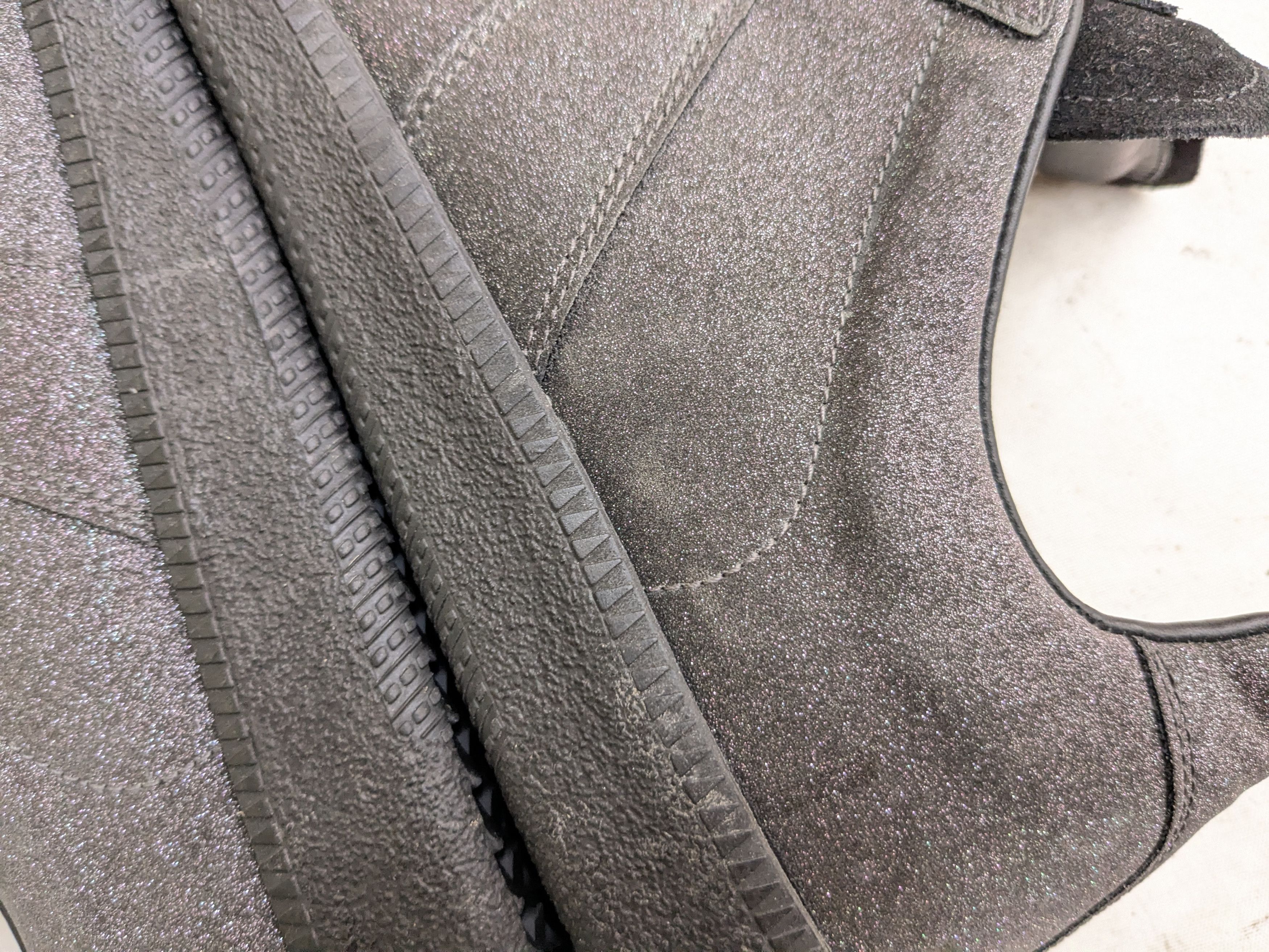 Maison Margiela Maison Margiela GAT Replica Glitter Black 12 45 Low Tops Size US 12 / EU 45 - 13 Thumbnail