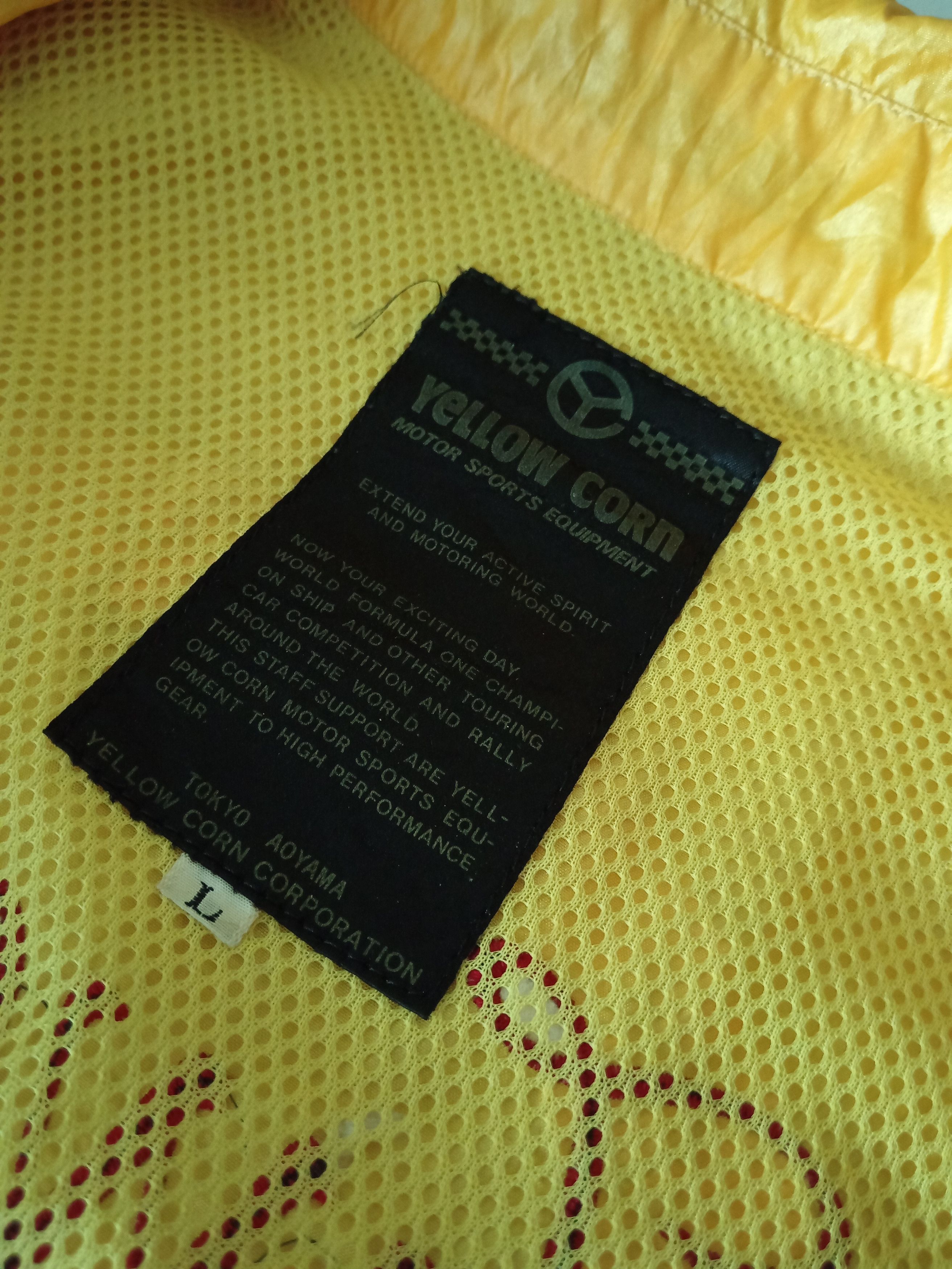 Designer × Vintage Yellow corn Windbreaker Jacket Size US L / EU 52-54 / 3 - 3 Thumbnail