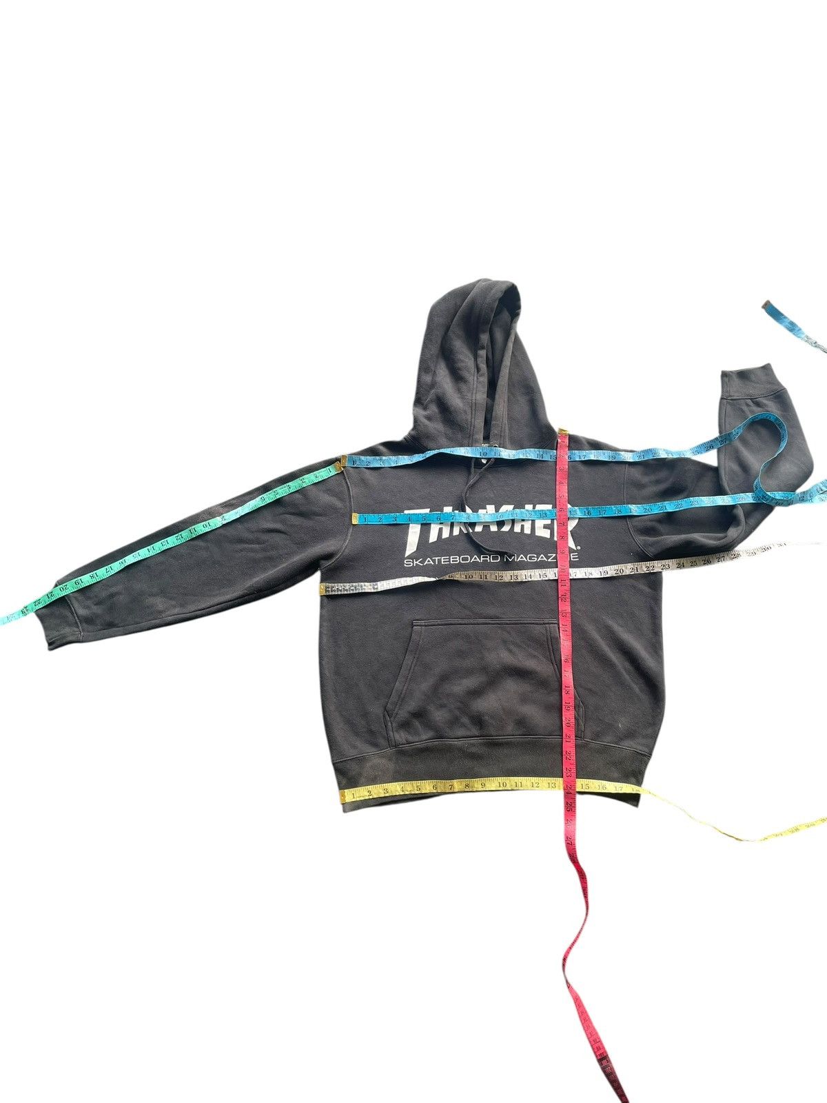 Thrasher Vintage Thrasher Faded Hoodie Size US L / EU 52-54 / 3 - 10 Thumbnail